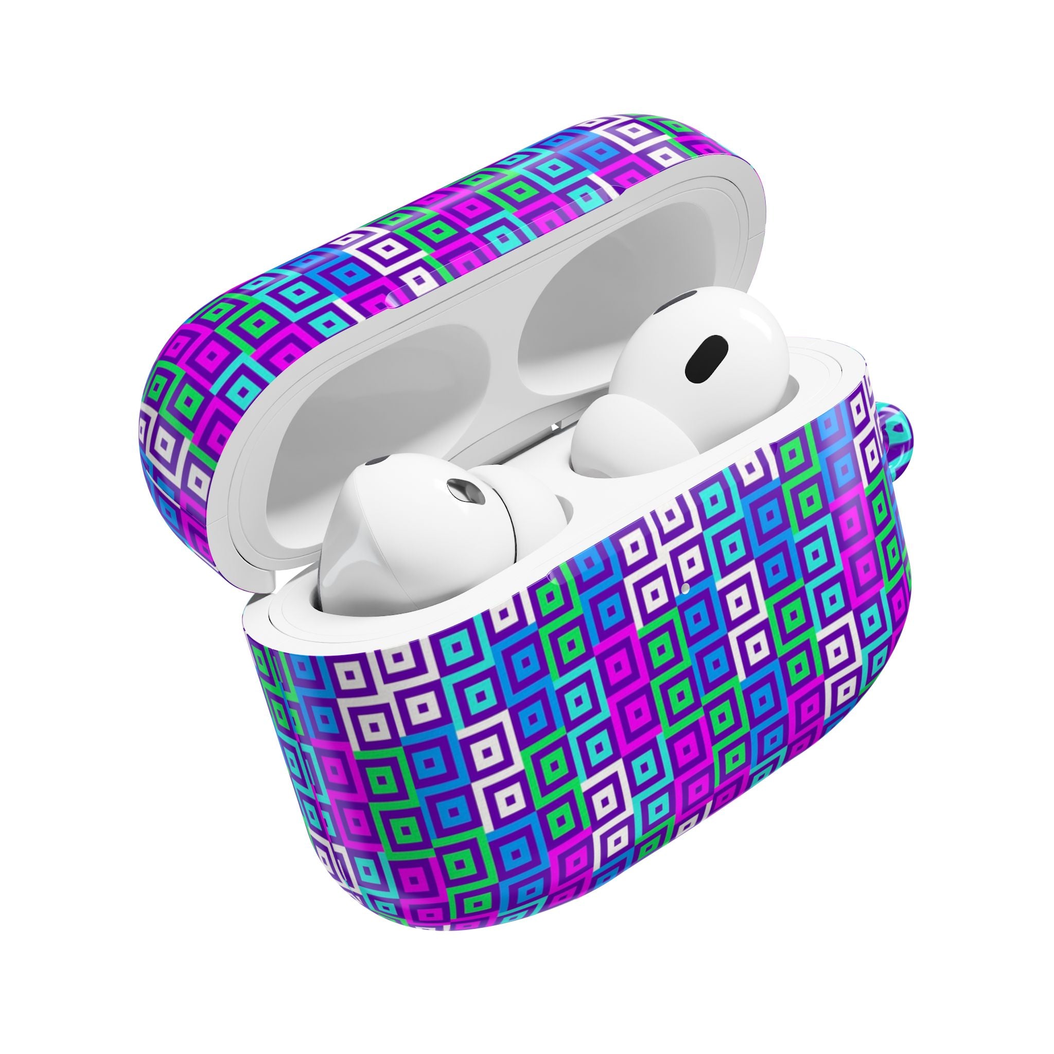 Colorful AirPod Case, Funky Headphone Cover, Gift for Music Lovers, Trendy Tech Accessory, Fun Earbud Holder
