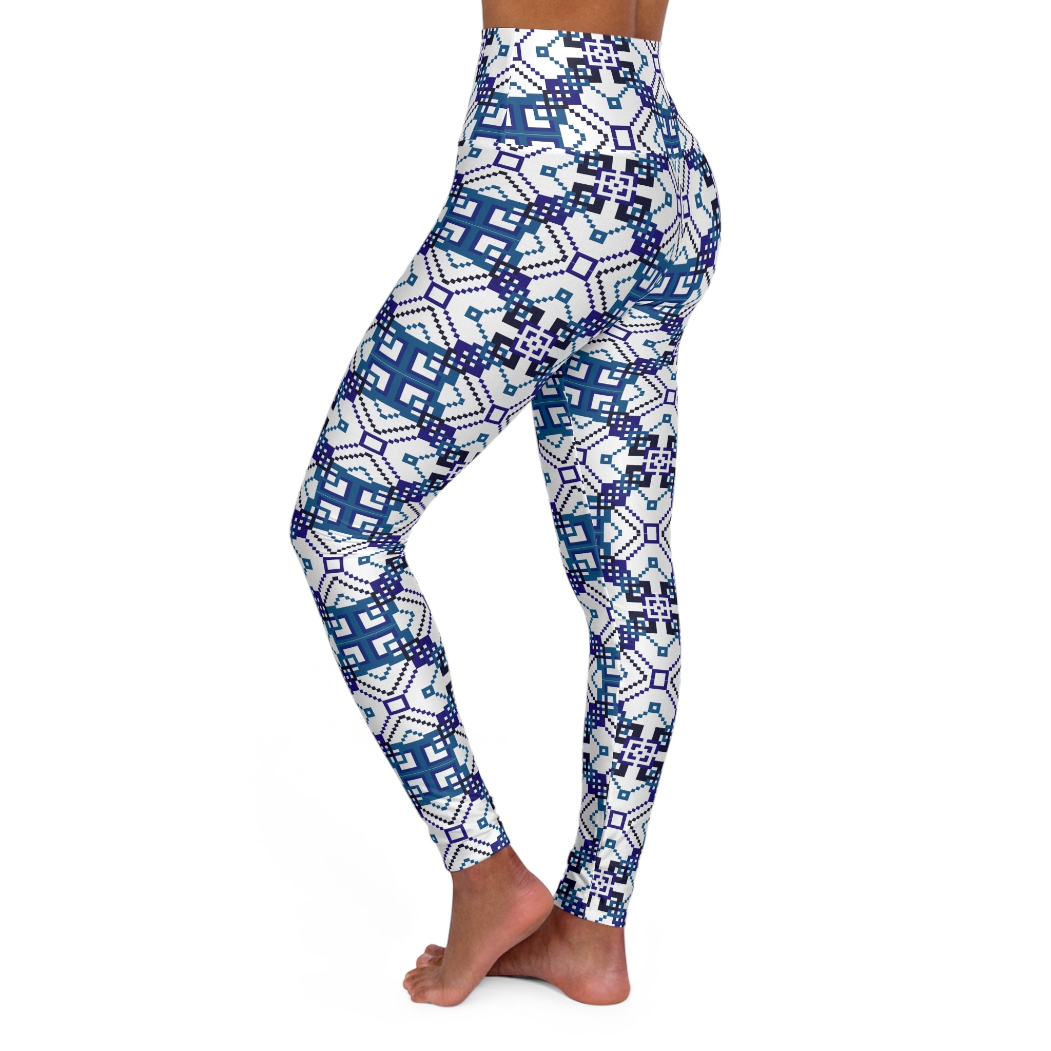 High Waisted Yoga Leggings - Stylish Activewear for Fitness, Gym, Dance, Workout, Yoga, Wellness Fashion