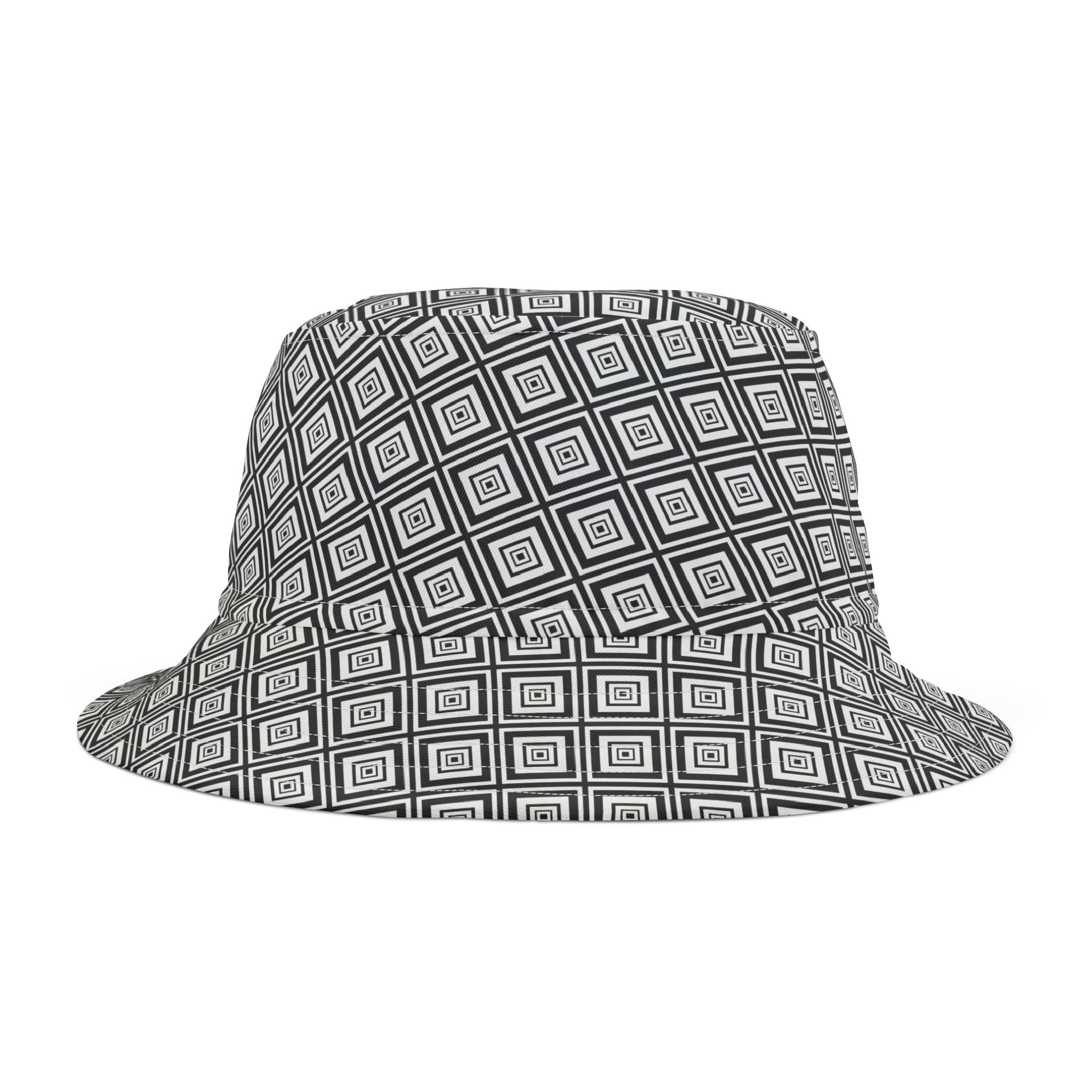 Stylish AOP Bucket Hat – Trendy Summer Accessory, Cool Gift for Fashion Lovers, Great for Vacations, Festivals, and Outdoor Adventures