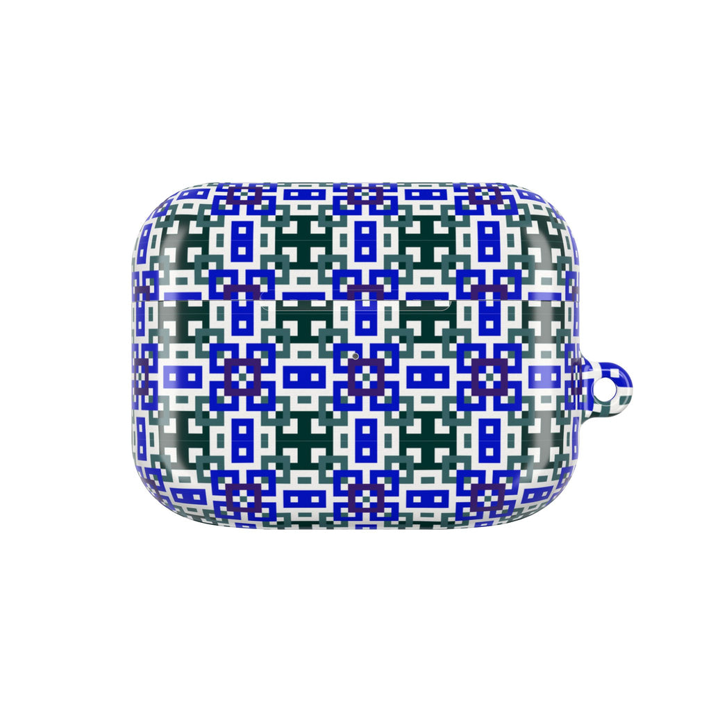 Stylish AirPod Case with Geometric Pattern - Customizable Earbud Protector for Gifts, Fashion Accessory, Tech Gadget Cover, Travel [...]