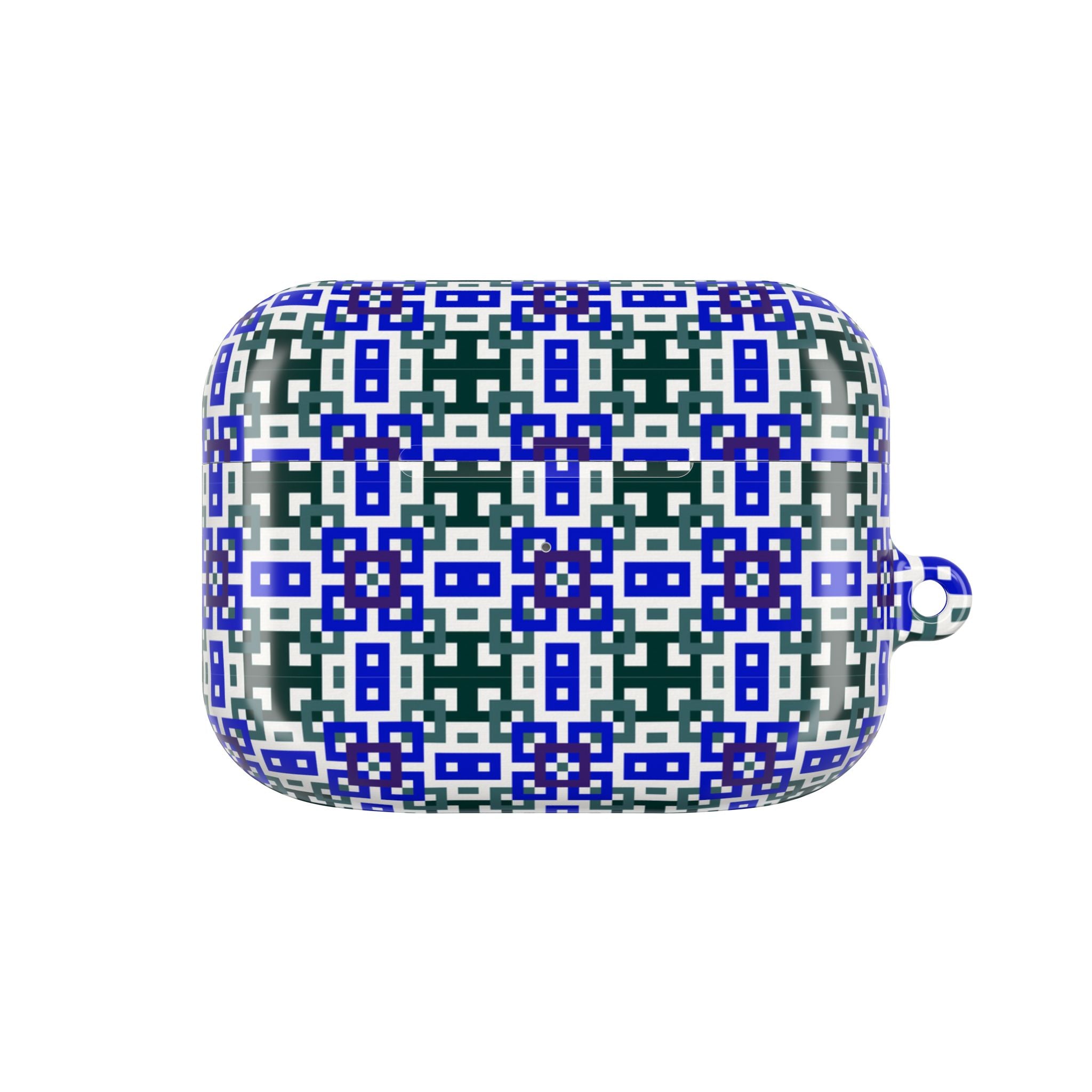 Stylish AirPod Case with Geometric Pattern - Customizable Earbud Protector for Gifts, Fashion Accessory, Tech Gadget Cover, Travel [...]