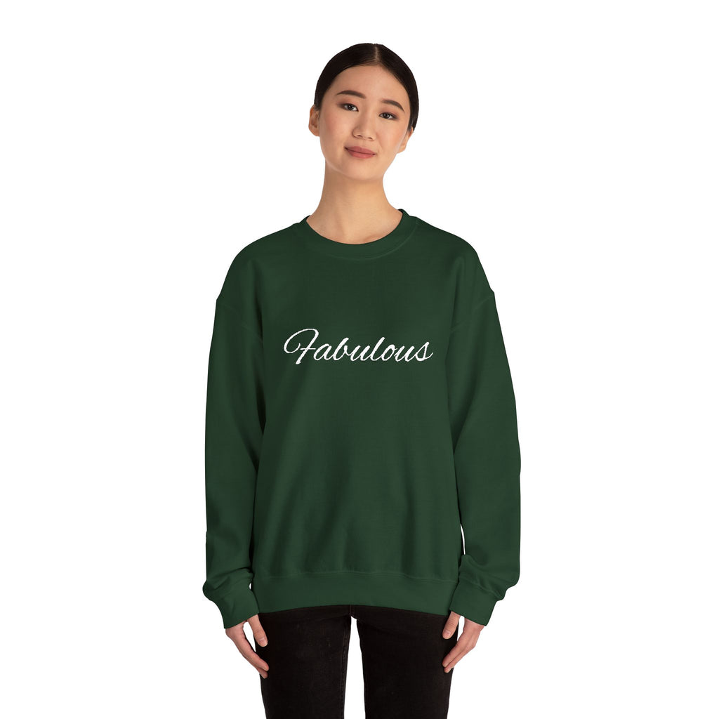 Fabulous Unisex Heavy Blend Crewneck Sweatshirt, Cozy Gift, Casual Wear, Trendy Fashion, Everyday Comfort
