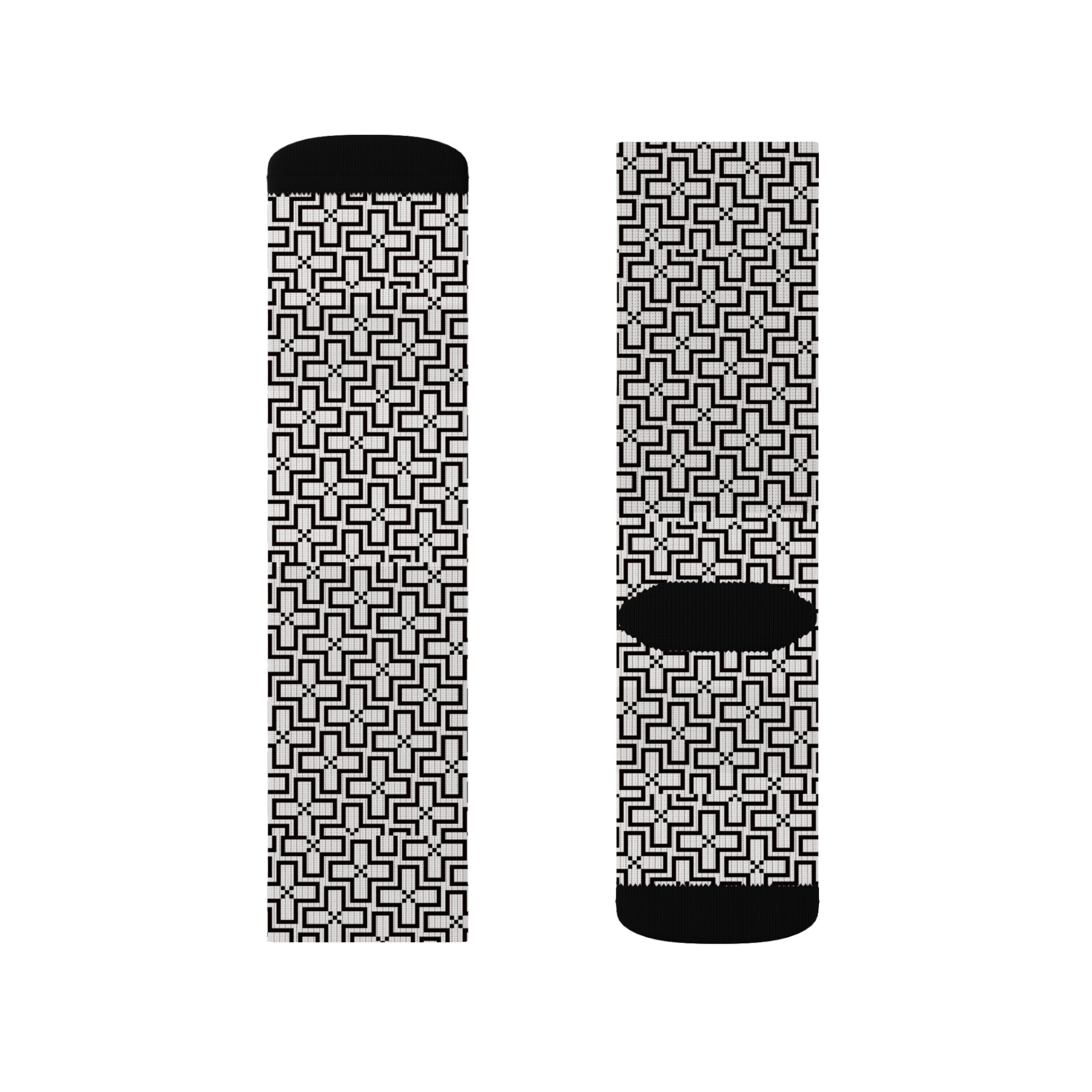 Stylish Sublimation Socks - Trendy Gift for Fashion Lovers, Cozy Footwear for Holidays, Casual or Sporty Look, Unique Accessories