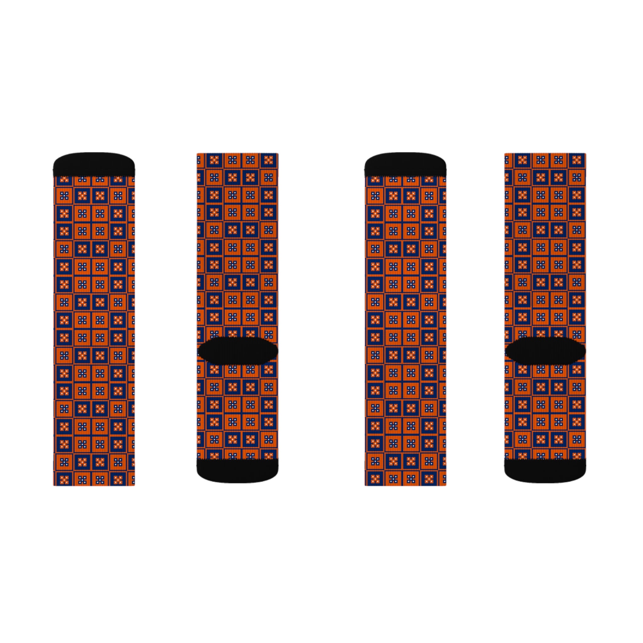 Sublimation Socks with Bold Pattern, Unique Gift for Fashion Lovers, Trendy Socks for Everyday Wear, Fun Socks for Holidays