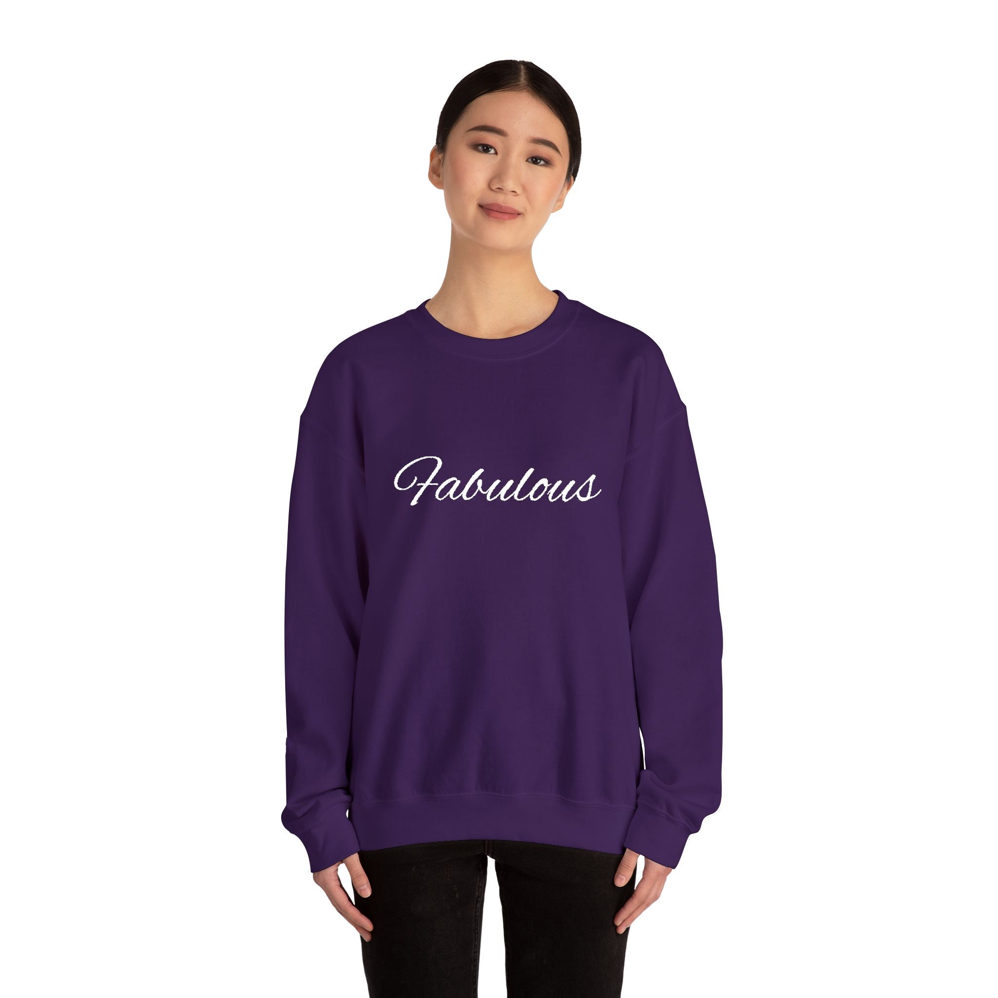 Fabulous Unisex Heavy Blend Crewneck Sweatshirt, Cozy Gift, Casual Wear, Trendy Fashion, Everyday Comfort
