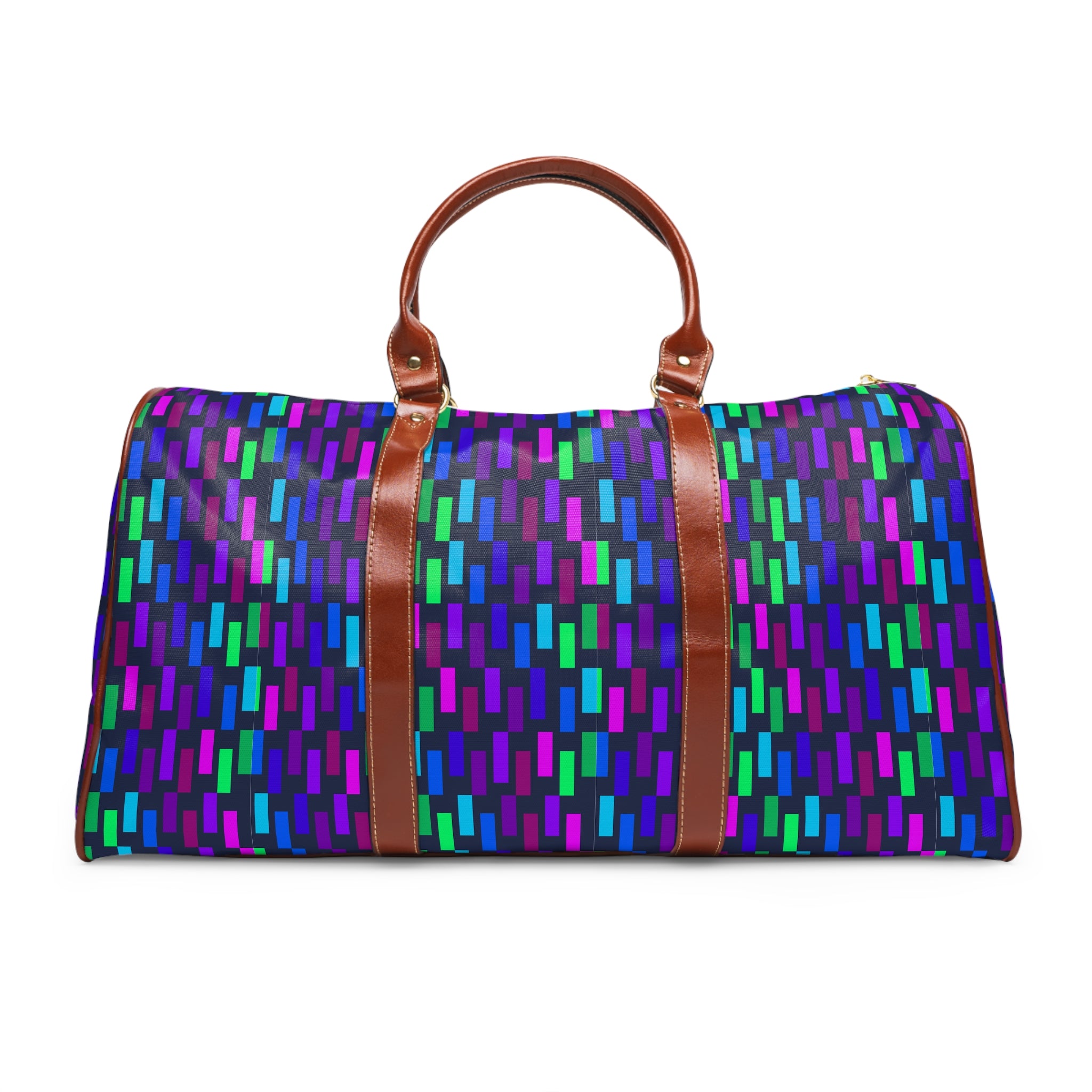 Colorful Waterproof Travel Bag - Perfect for Weekend Getaways, Gym, and More, Ideal for Adventurers, Students, Festival Goers, [...]