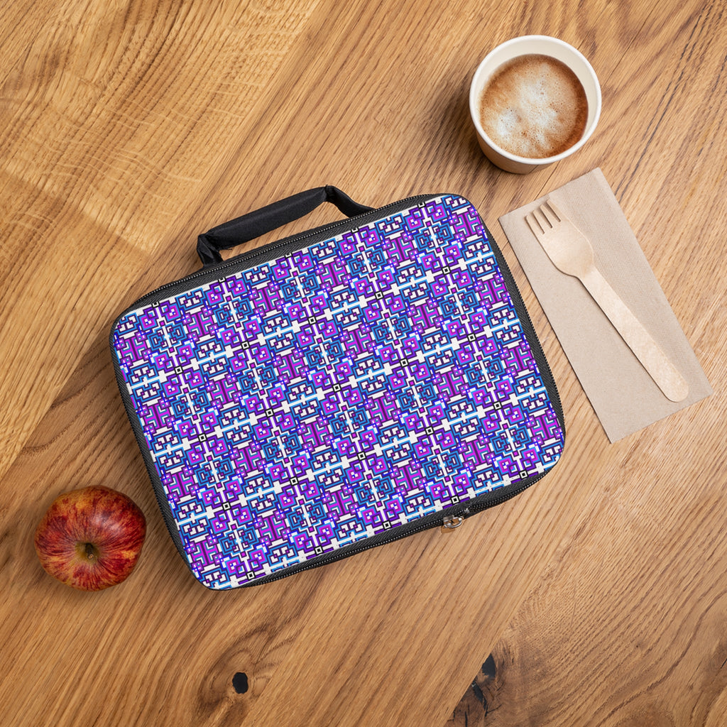 Colorful Lunch Bag for Adults, Stylish Insulated Tote, Picnic Organizer, School & Work Essentials, Gift for Food Lovers