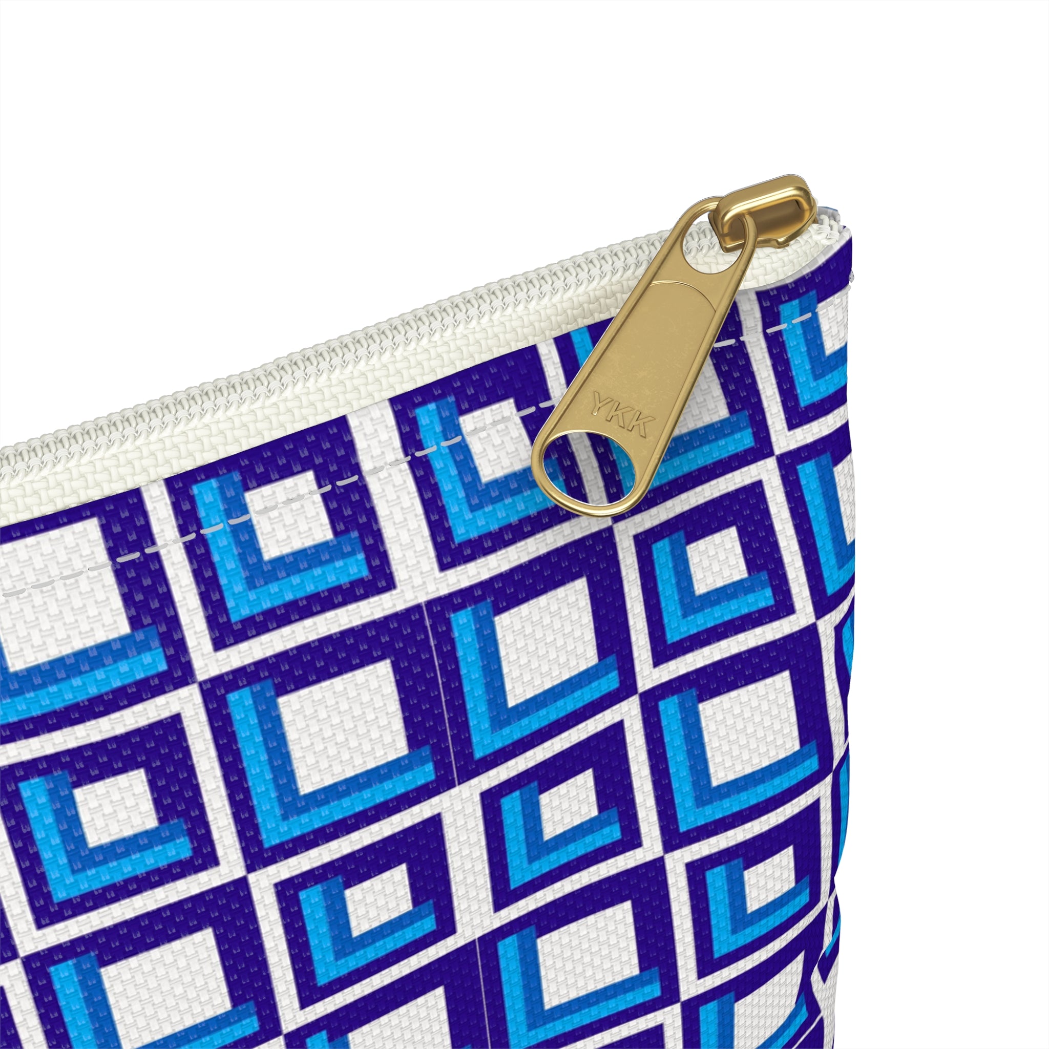 Chic Geometric Accessory Pouch, Colorful Makeup Bag, Cosmetic Organizer, Gift for Her, Travel Essentials