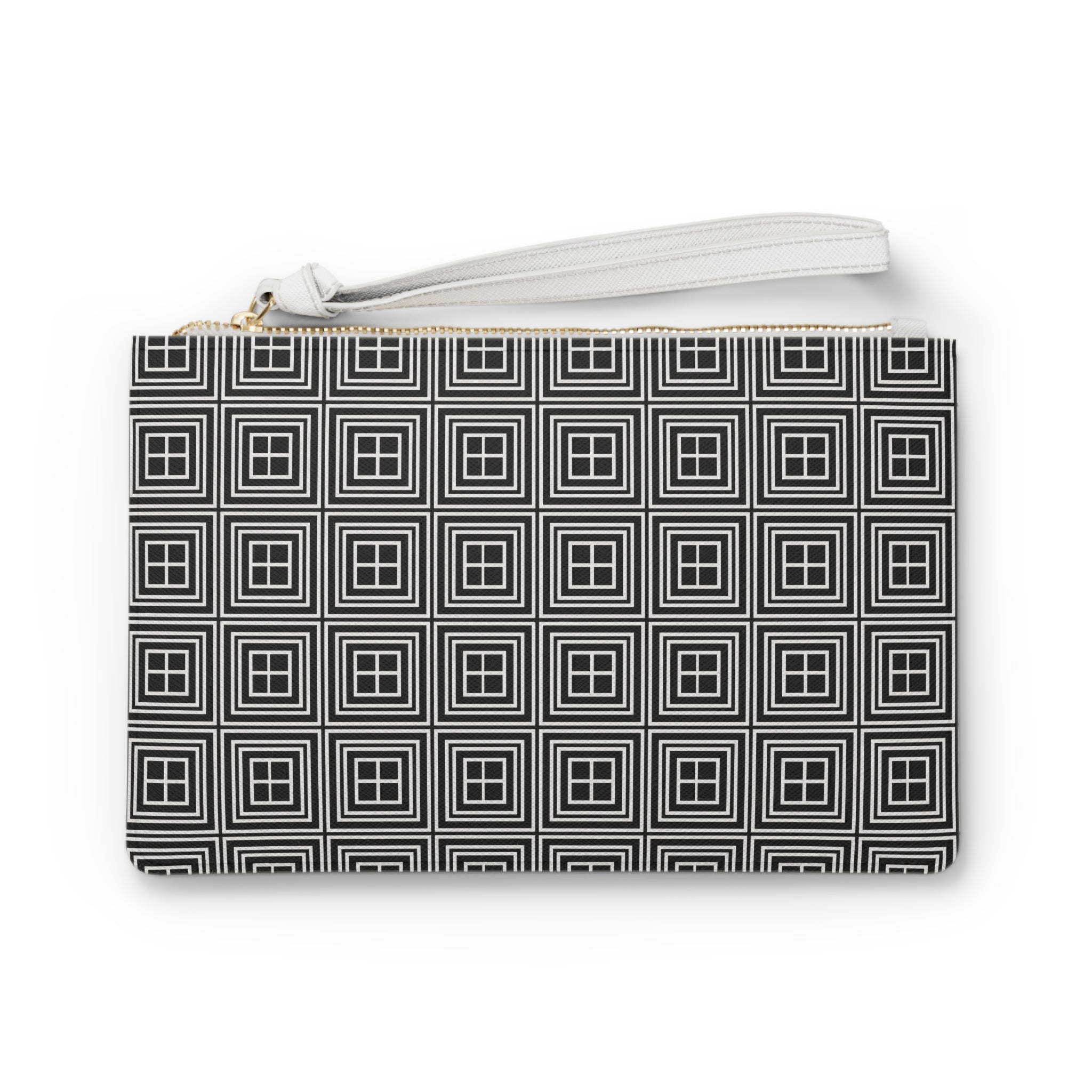 Modern Geometric Clutch Bag, Stylish Evening Purse, Makeup Organizer, Gift for Her, Wedding Essentials, Trendy Accessory