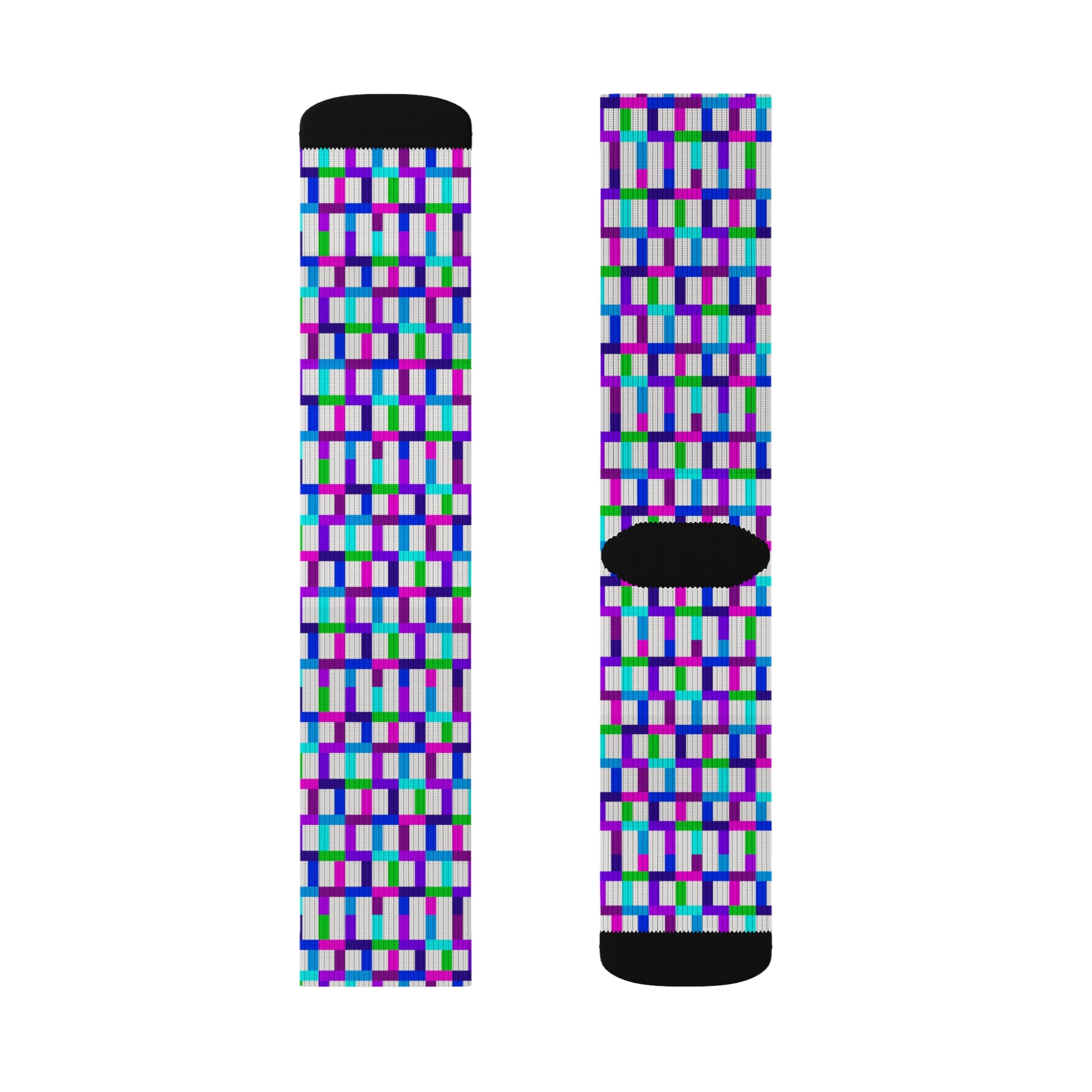 Colorful Sublimation Socks | Fun Gift for Fashion Lovers, Cozy Everyday Wear, Unique Holiday Present, Vibrant Patterns, Stylish Accessories