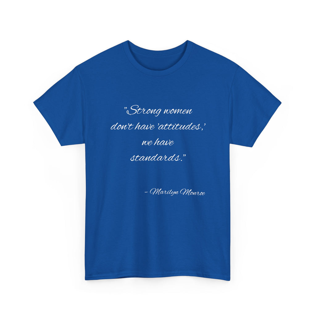 Strong Women Unisex Heavy Cotton Tee - Empowerment Shirt, Inspirational Apparel, Gift for Her, Birthday Gift, Motivational Quote Tee