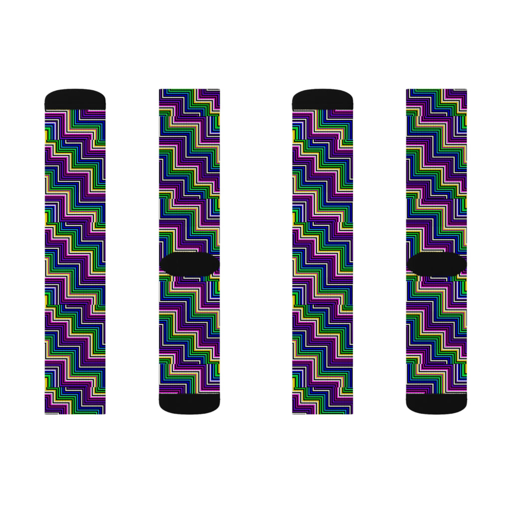 Vibrant Zigzag Sublimation Socks, Stylish Crew Socks, Unique Gift for Fashion Lovers, Cozy Casual Wear, Perfect for Holidays and [...]