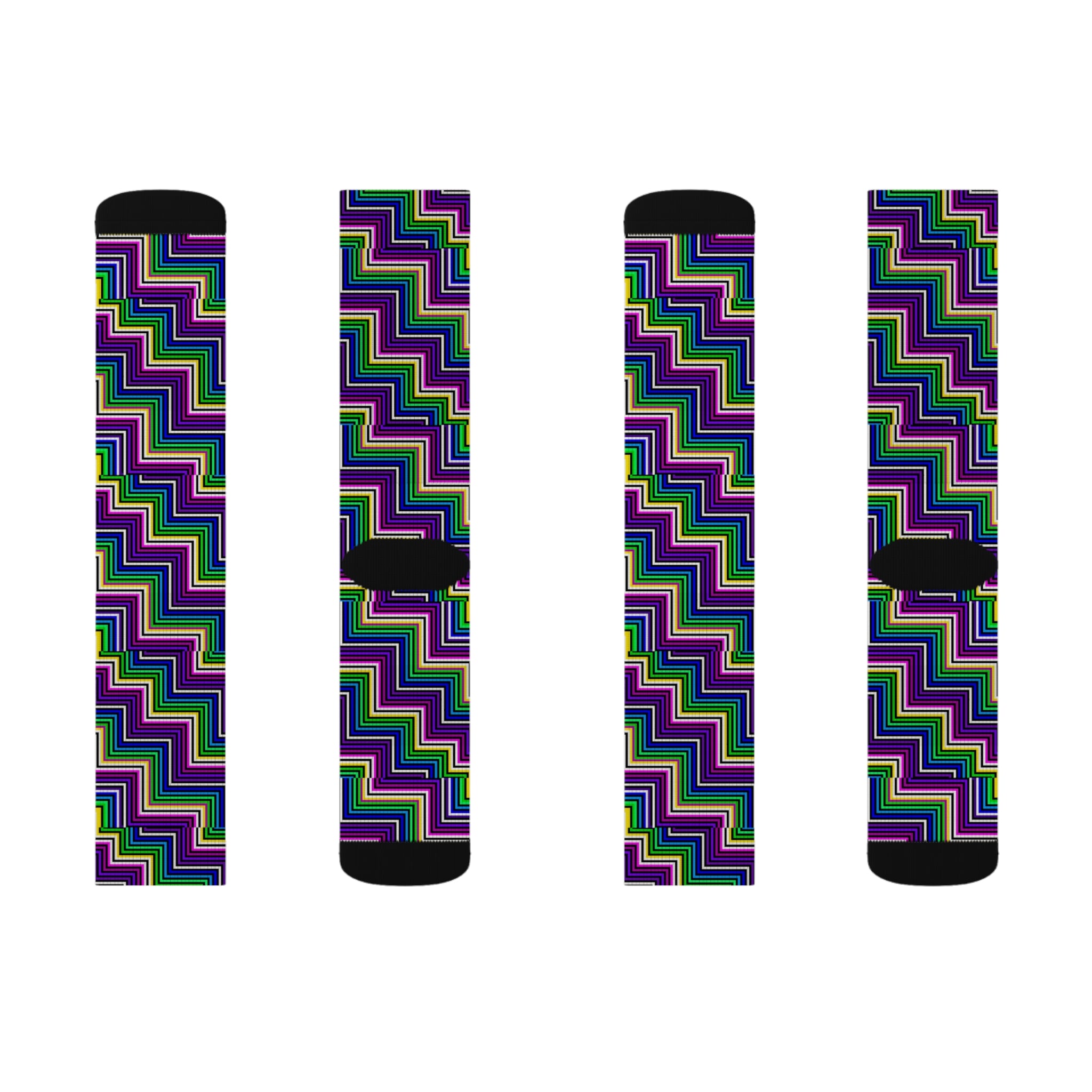 Vibrant Zigzag Sublimation Socks, Stylish Crew Socks, Unique Gift for Fashion Lovers, Cozy Casual Wear, Perfect for Holidays and [...]