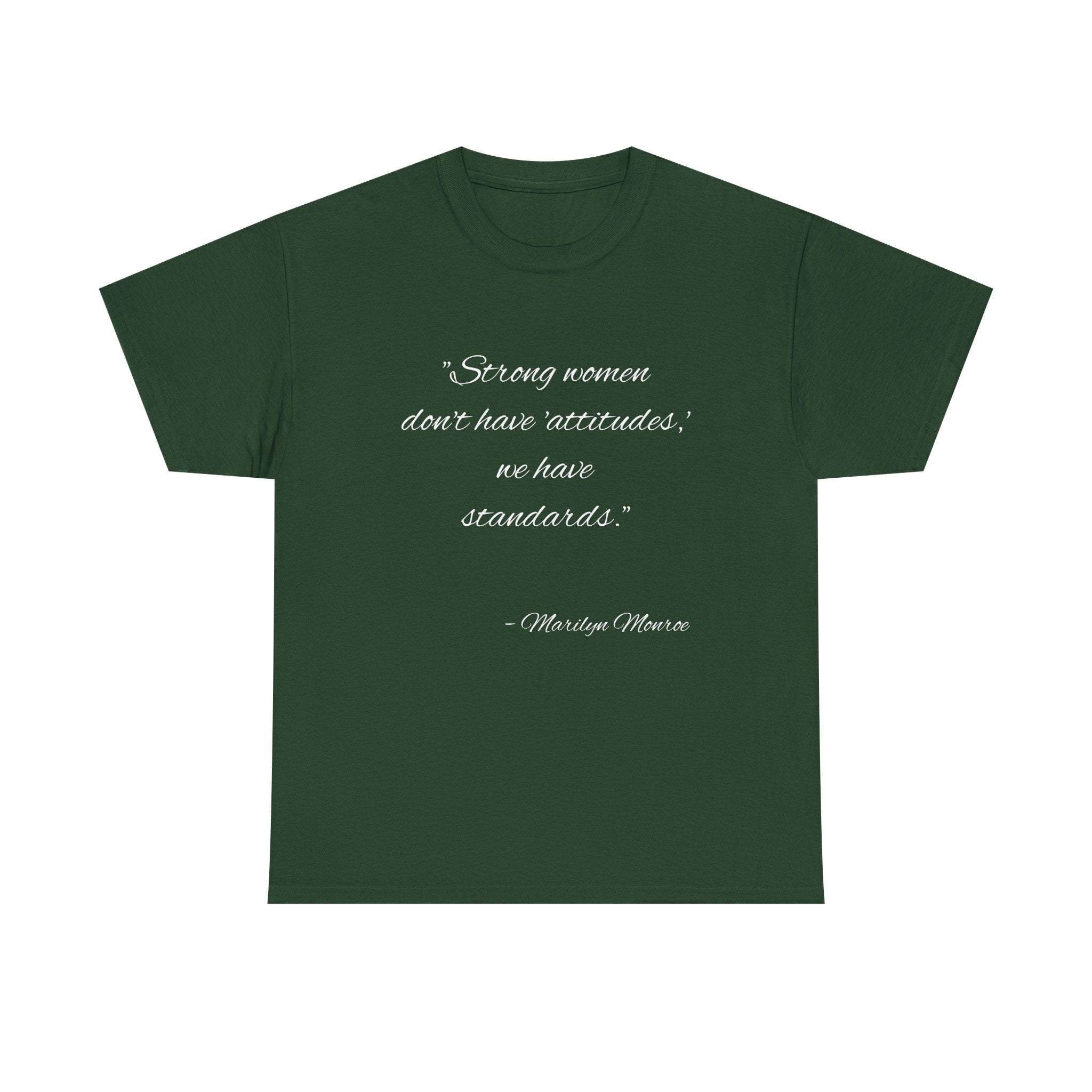 Strong Women Unisex Heavy Cotton Tee - Empowerment Shirt, Inspirational Apparel, Gift for Her, Birthday Gift, Motivational Quote Tee