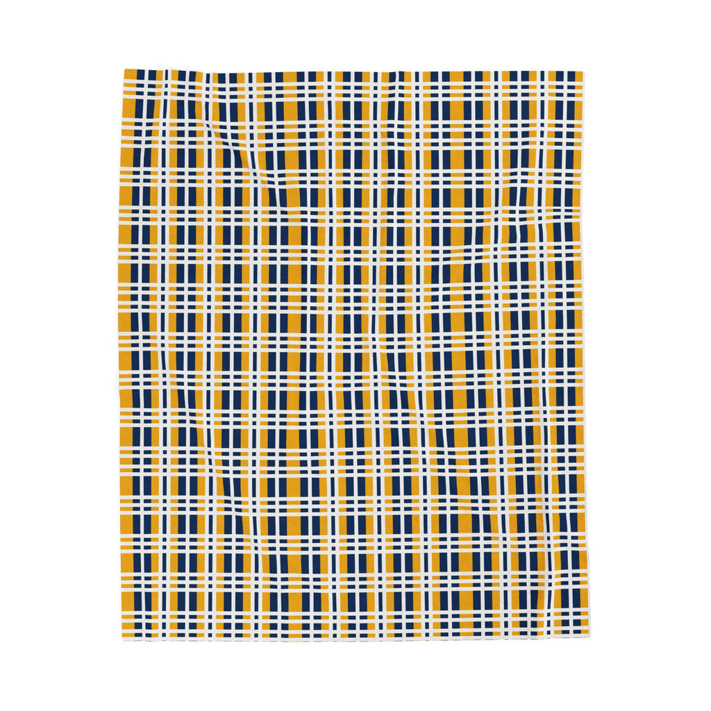 Cozy Plaid Velveteen Plush Blanket, Warm Throw for Home Decor, Perfect Gift for College Students, Winter Cozy Essentials, Soft and Snuggly