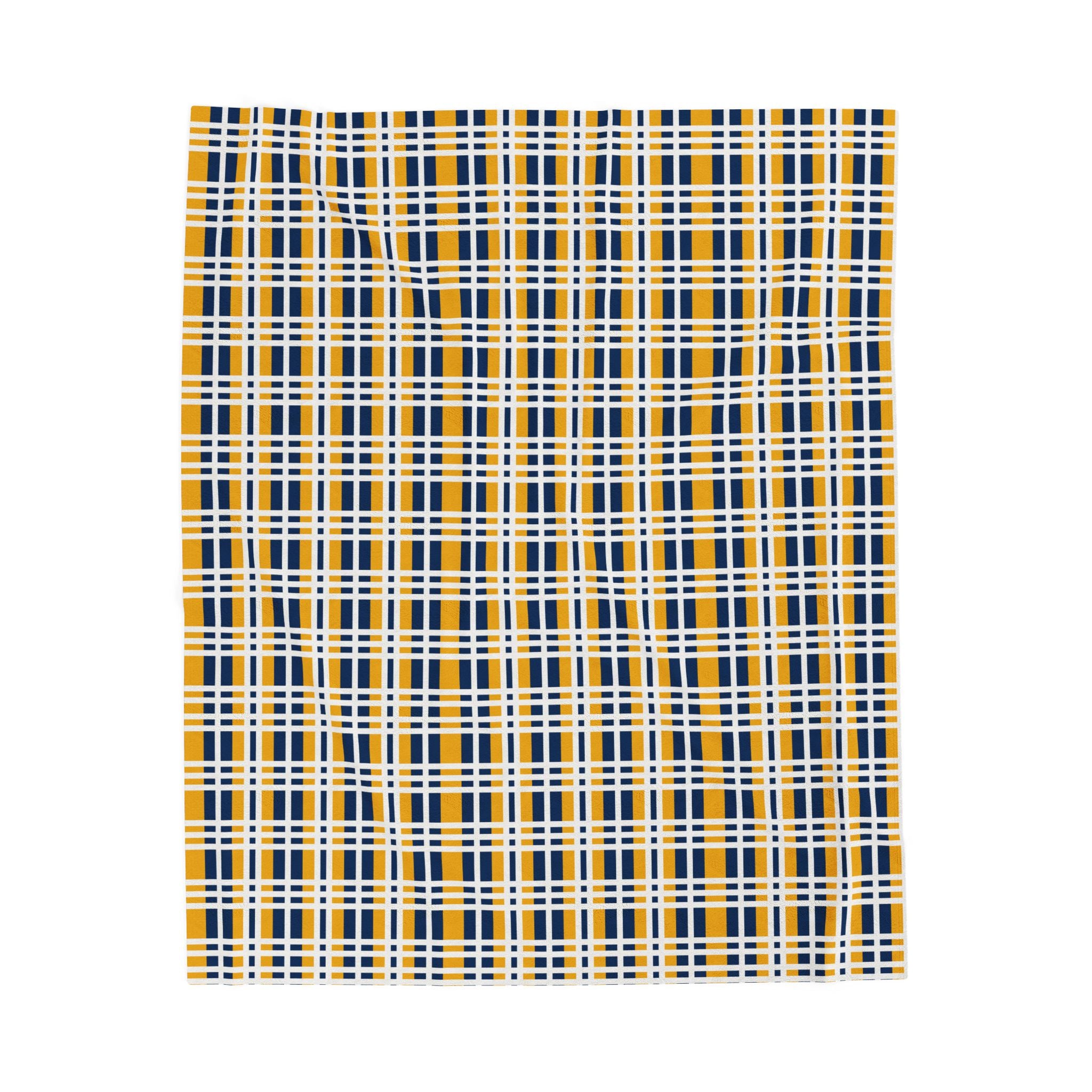 Cozy Plaid Velveteen Plush Blanket, Warm Throw for Home Decor, Perfect Gift for College Students, Winter Cozy Essentials, Soft and Snuggly