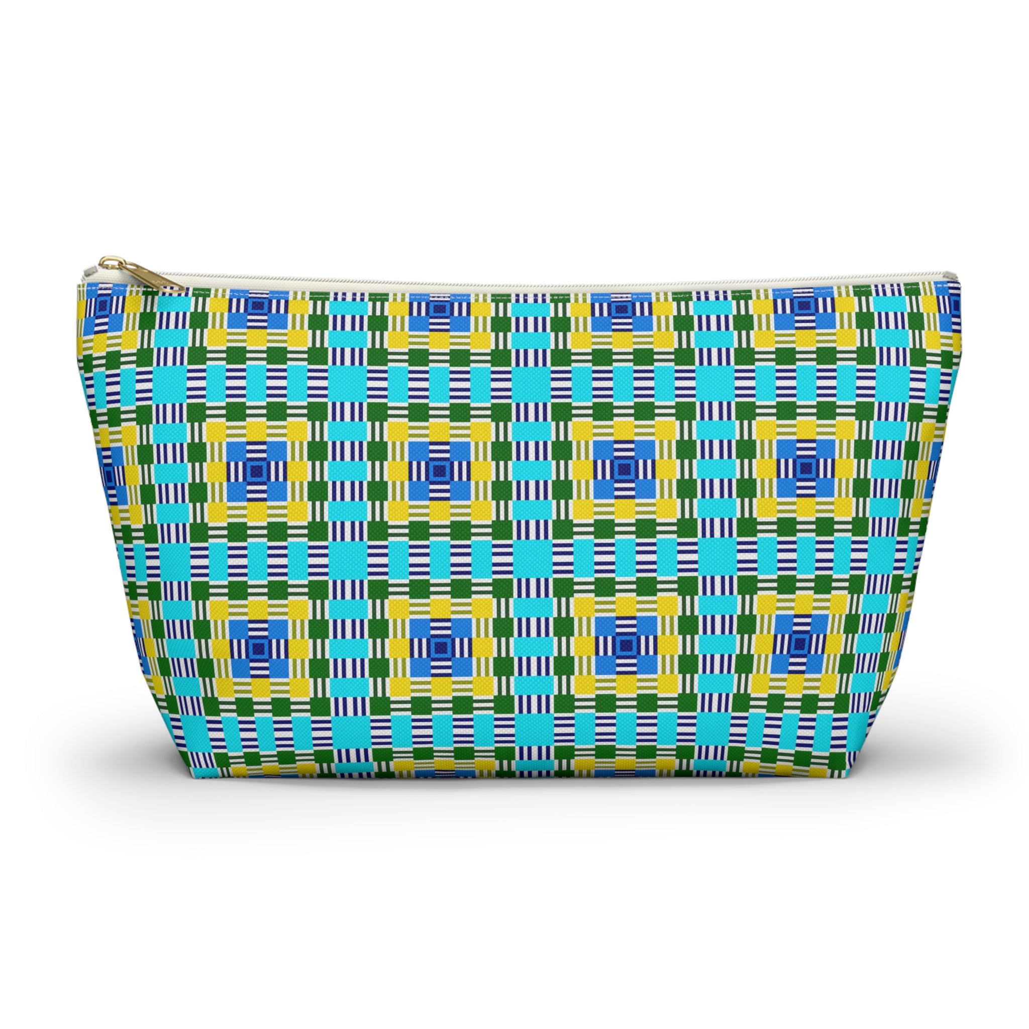 Colorful Geometric Accessory Pouch | Cute Organizing Travel Bag, Make-up Case, Pencil Holder, Gift Idea for Friends