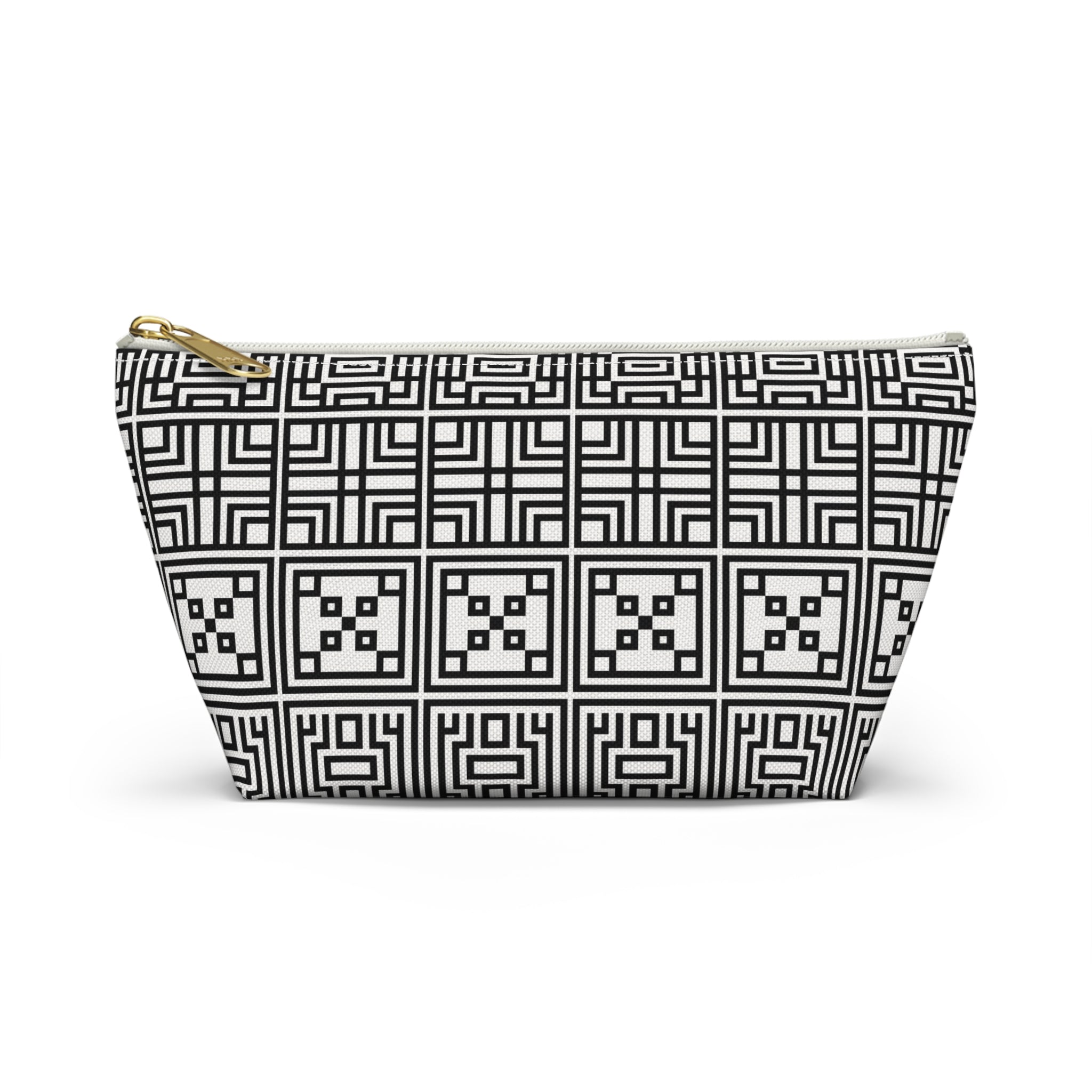 Chic Geometric Accessory Pouch - Perfect for Travel, Makeup, or Everyday Use, Stylish Gift for Friends and Family