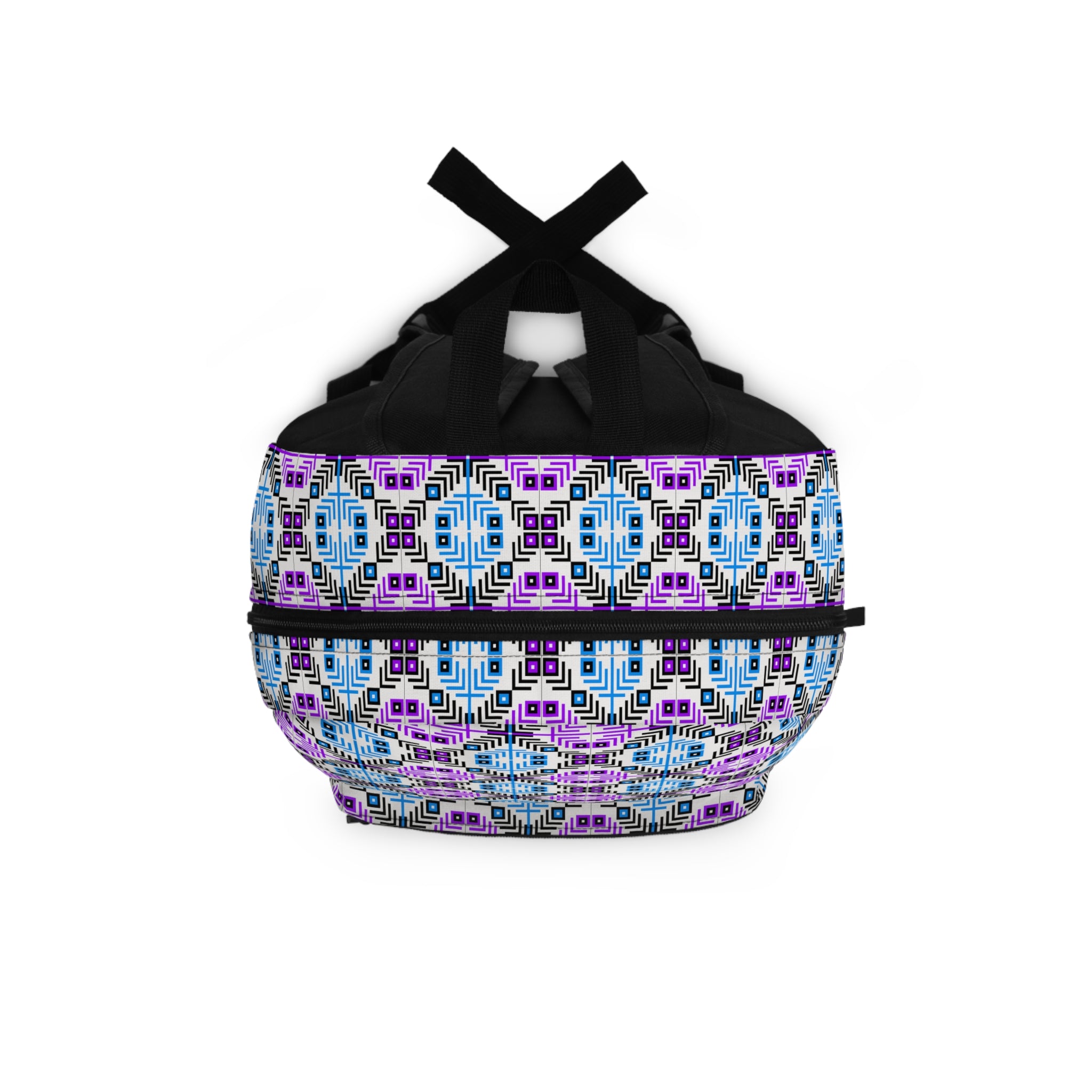 Vibrant Pattern Backpack, Colorful Daypack, Boho Style Bag for Travel, School and Work, Unique Gift for Her, Trendy Tote
