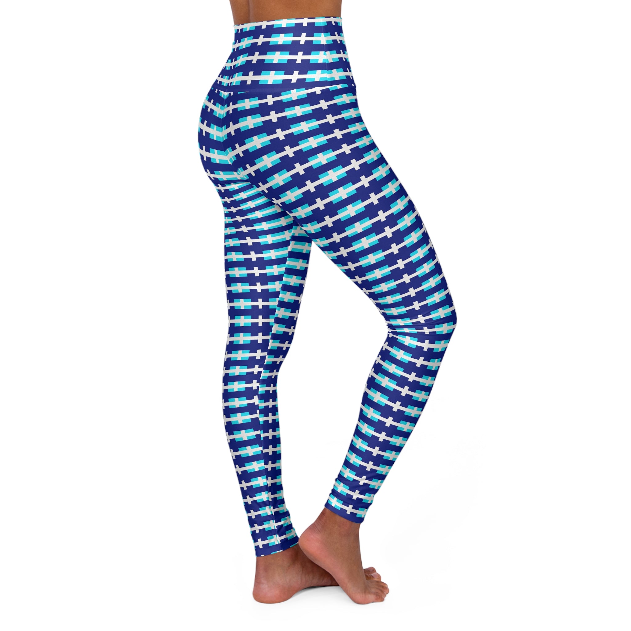 High Waisted Yoga Leggings, Colorful Workout Leggings, Fitness Leggings, Activewear for Women, Yoga Outfit, Casual Leggings