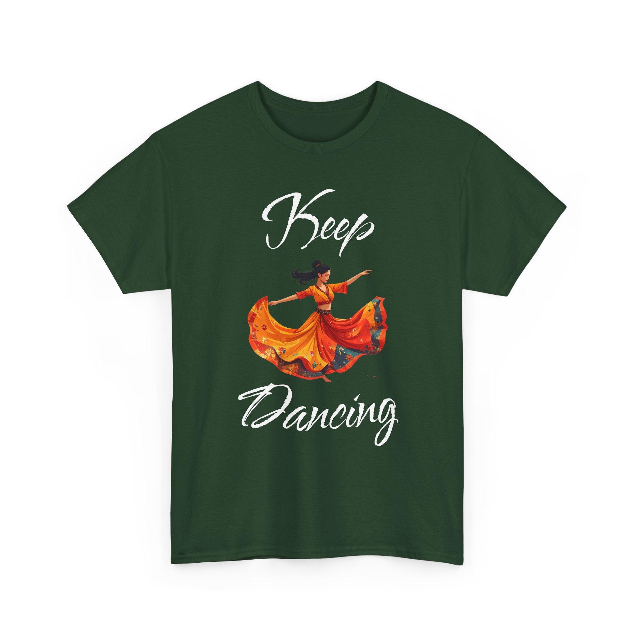 Dance of Elegance Unisex Heavy Cotton Tee, Artsy Shirt for Dance Lovers, Perfect Gift for Birthdays, Casual Wear, Festival Attire, [...]