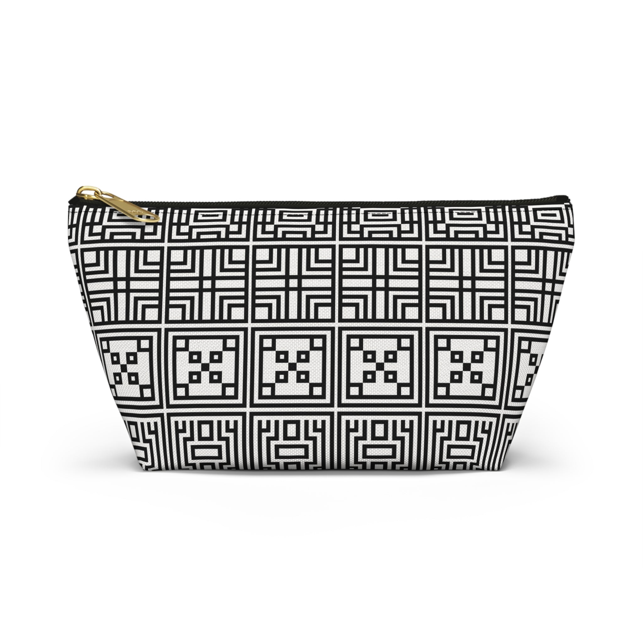 Chic Geometric Accessory Pouch - Perfect for Travel, Makeup, or Everyday Use, Stylish Gift for Friends and Family