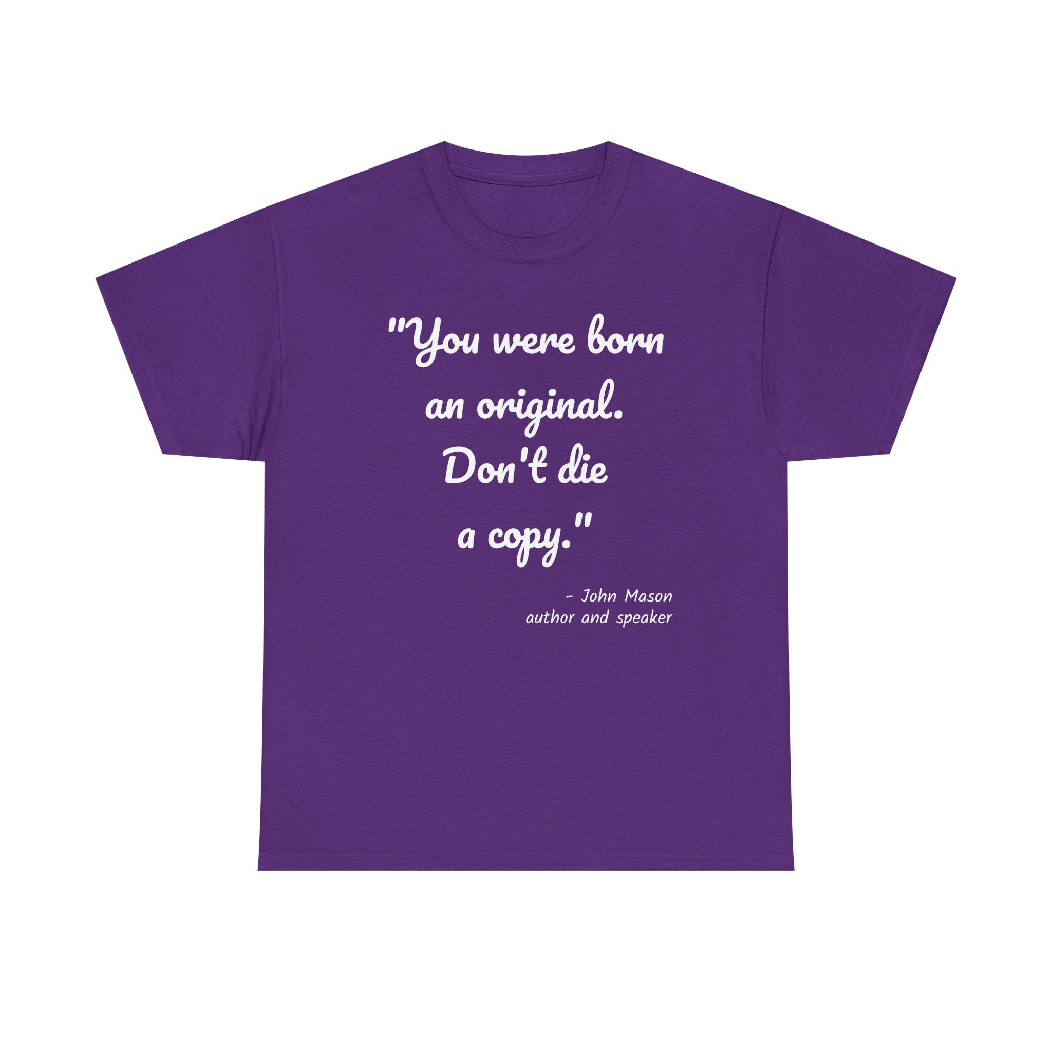 Inspirational Quote Unisex Tee, Motivational Cotton Shirt, Gift for Creatives, Original Design Tee, Everyday Wear
