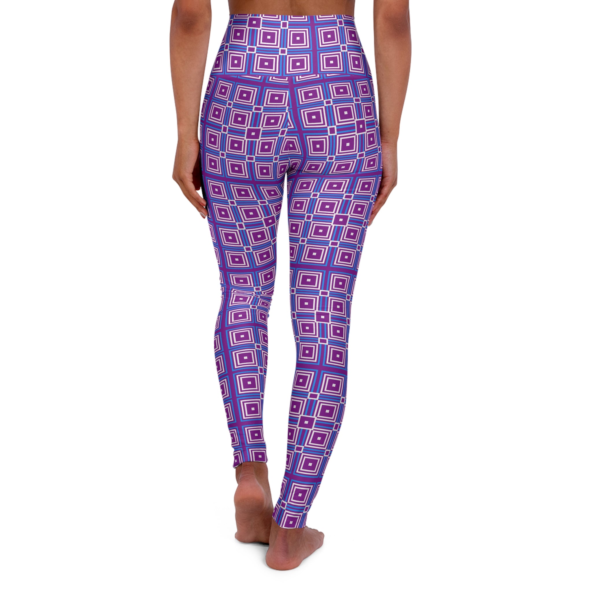 High Waisted Yoga Leggings, Colorful Workout Leggings, Fitness Leggings, Activewear for Women, Yoga Outfit, Casual Leggings