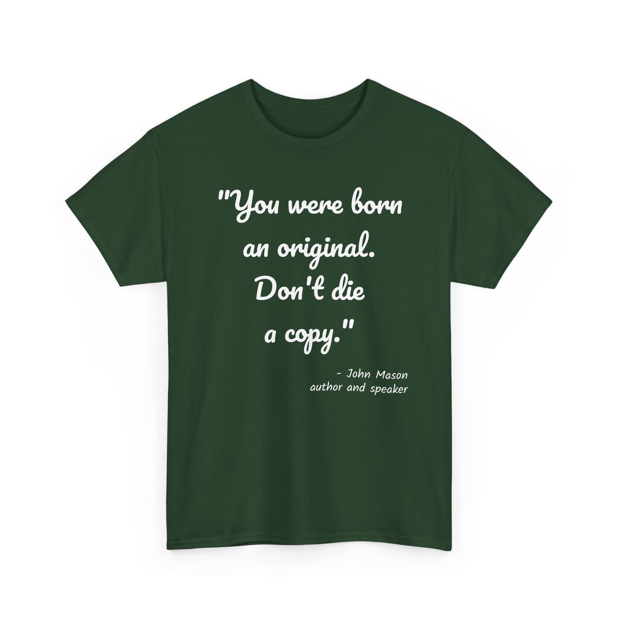 Inspirational Quote Unisex Tee, Motivational Cotton Shirt, Gift for Creatives, Original Design Tee, Everyday Wear