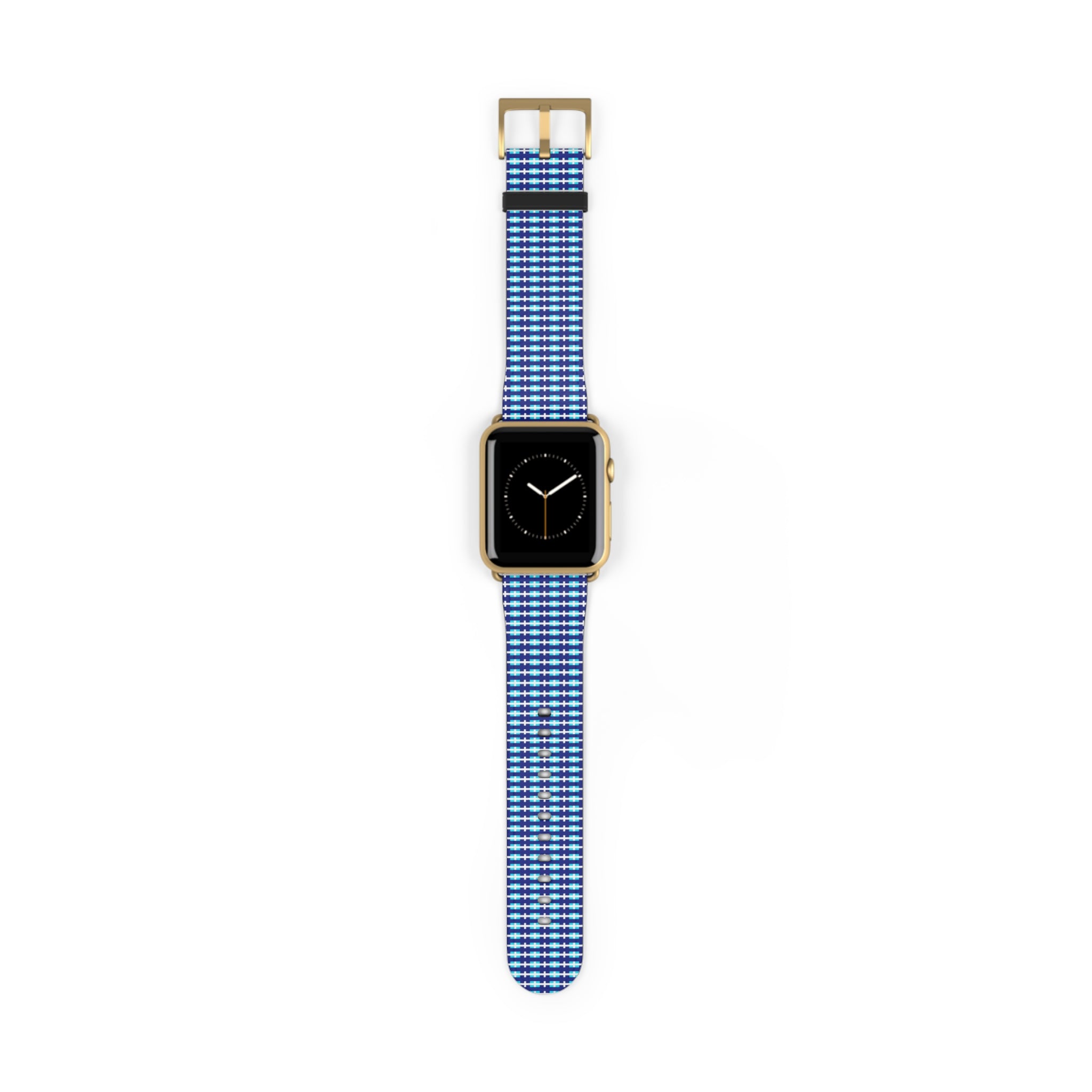 Blue Checkered Watch Band, Stylish Apple Watch Strap, Unisex Accessory, Perfect Gift for Any Occasion, Trendy Sports Band, Comfortable [...]