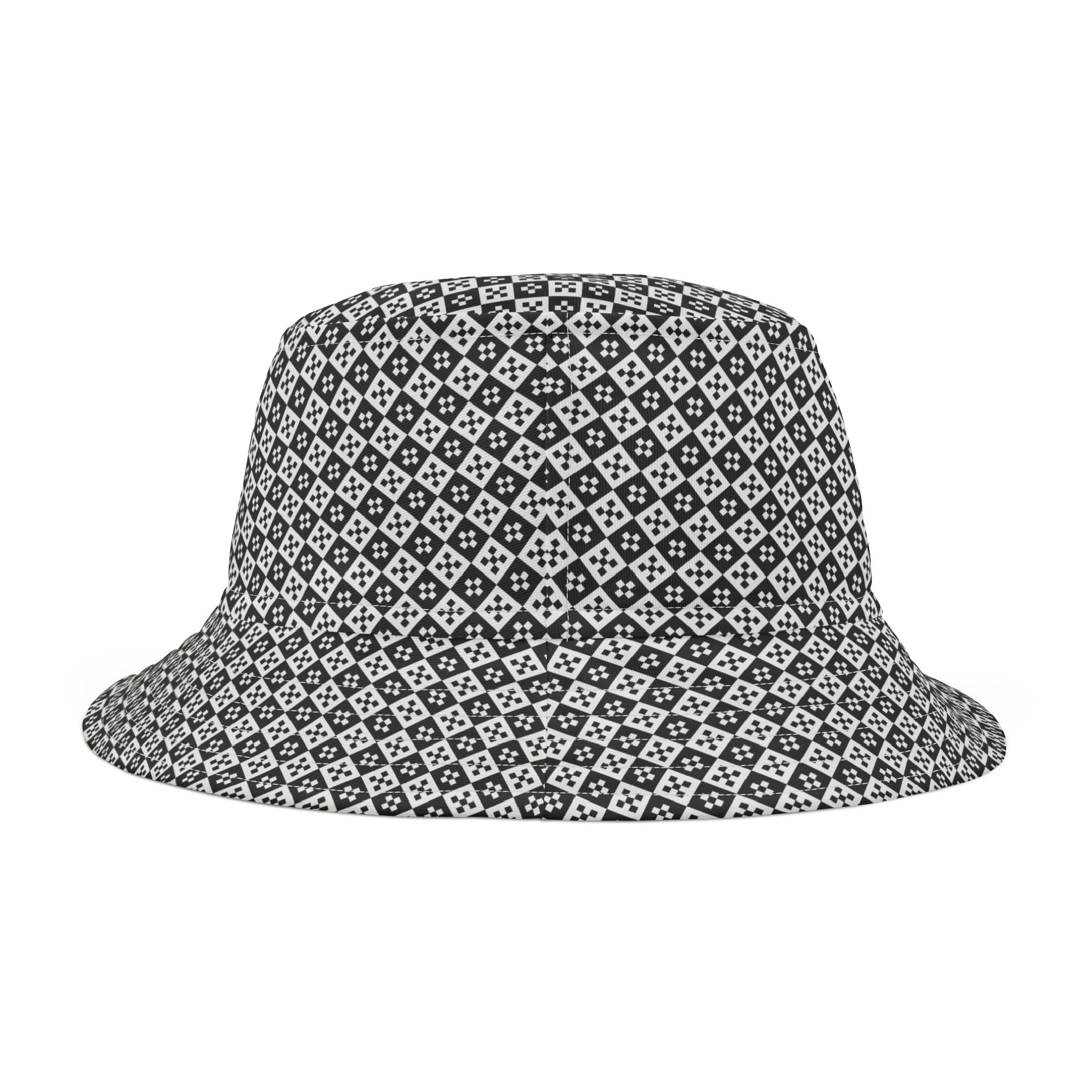 Stylish AOP Bucket Hat for Trendsetters, Fashion Accessory for Summer, Beachwear, Festival Gear, Unique Gift Idea