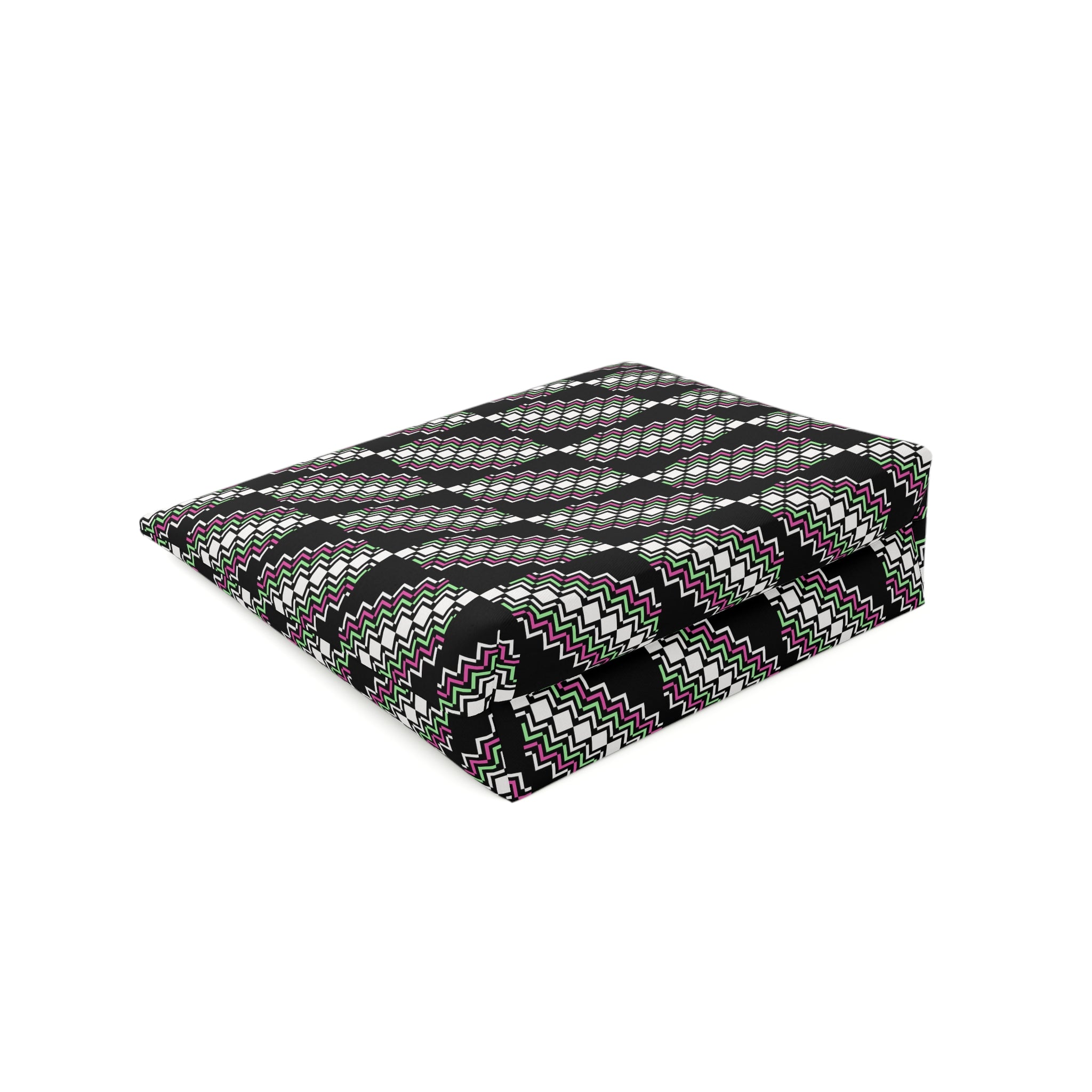 Chic Patterned Cotton Cosmetic Bag | Makeup Organizer, Travel Pouch, Cute Gift, Stylish Clutch, Everyday Essentials