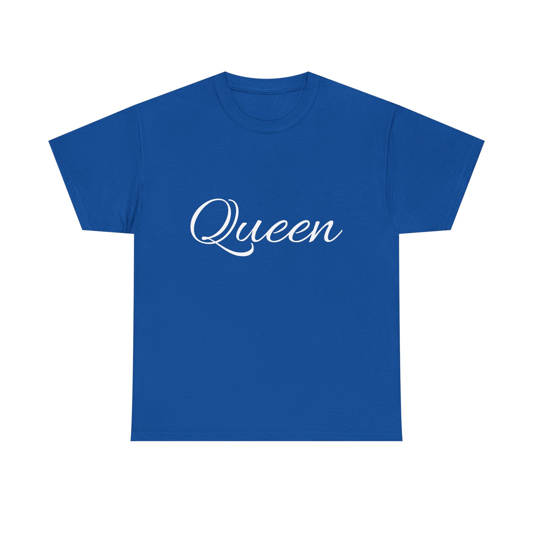 Queen Unisex Heavy Cotton Tee, Stylish Tee, Gift for Her, Casual Wear, Birthday Gift, Women’s Fashion