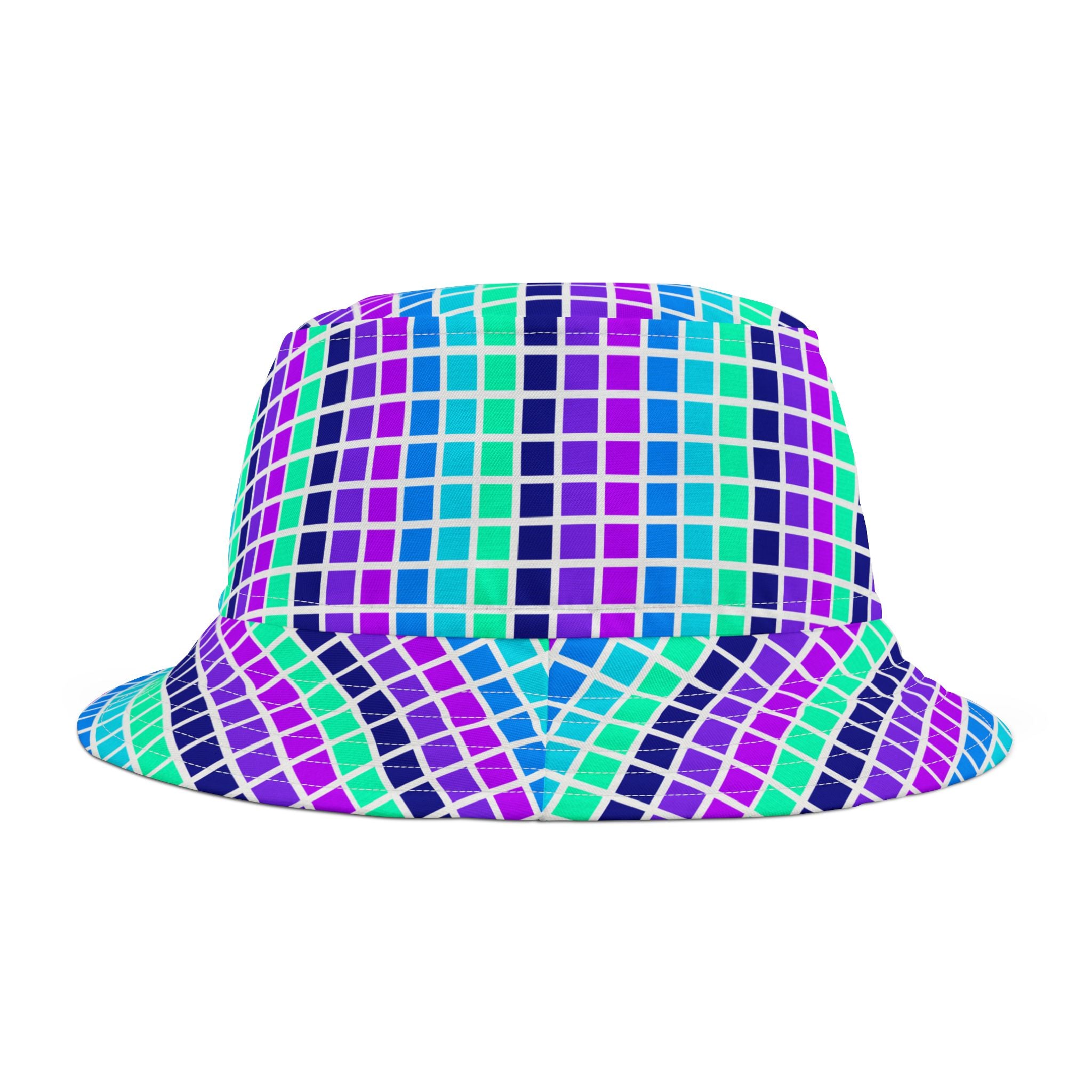 Vibrant Patterned Bucket Hat, Trendy Summer Accessory, Boho Style Hat, Festival Wear, Unique Gifts for Her