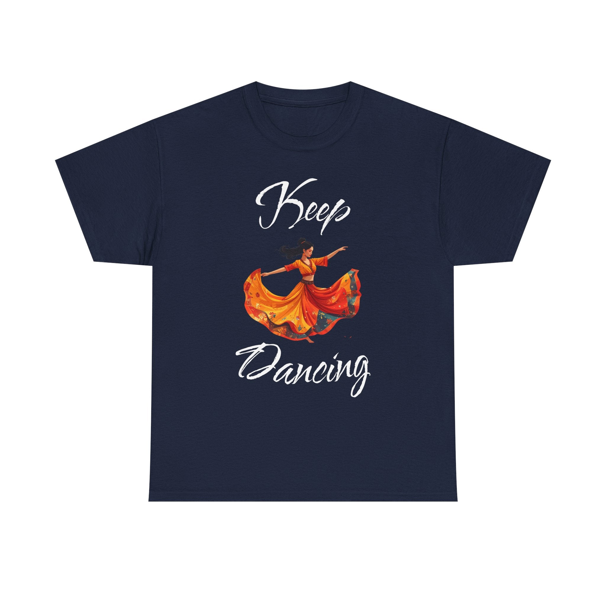 Dance of Elegance Unisex Heavy Cotton Tee, Artsy Shirt for Dance Lovers, Perfect Gift for Birthdays, Casual Wear, Festival Attire, [...]