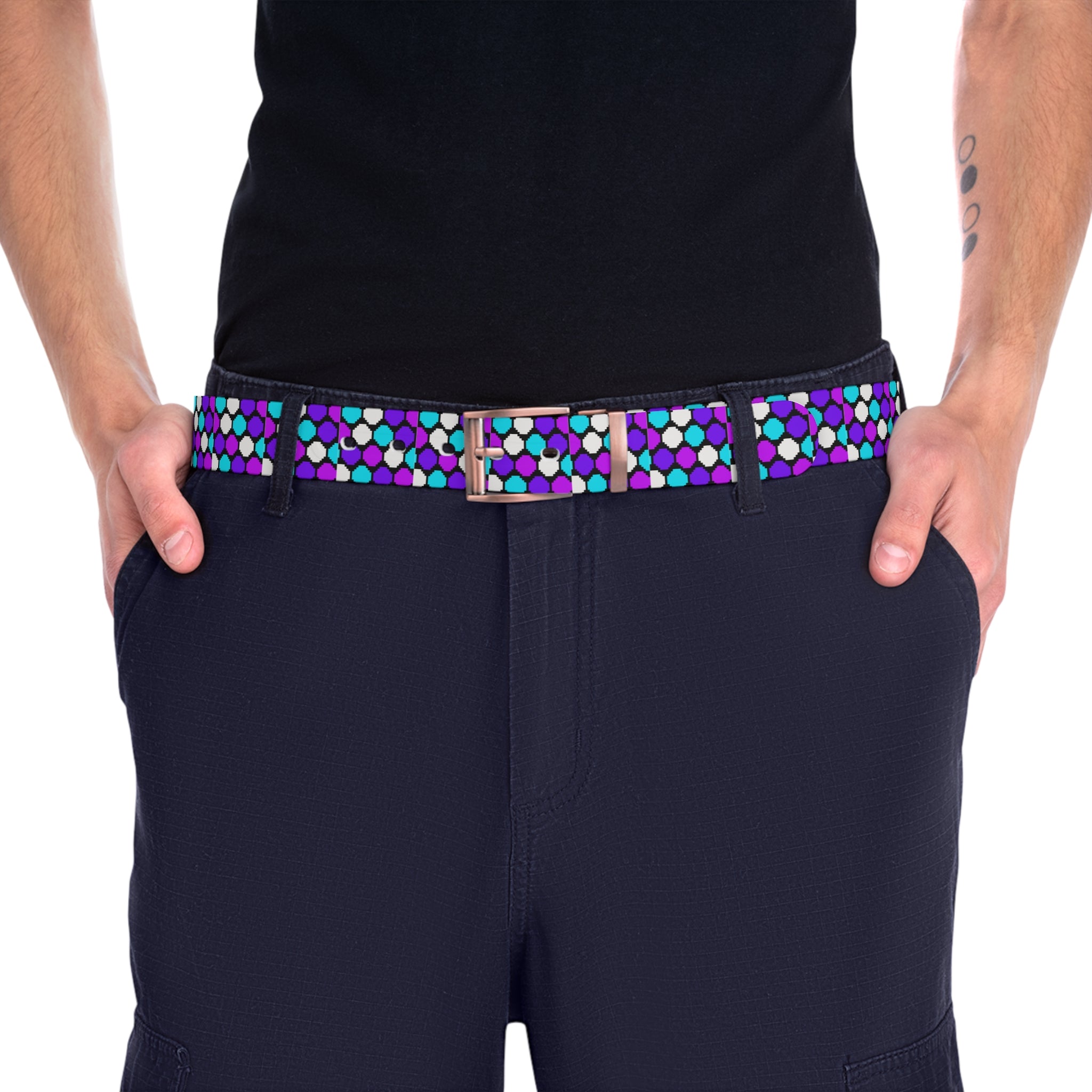 Colorful Patterned Belt for Trendy Style, Fashion Accessory, Unique Gift, Summer Outfit, Festival Wear