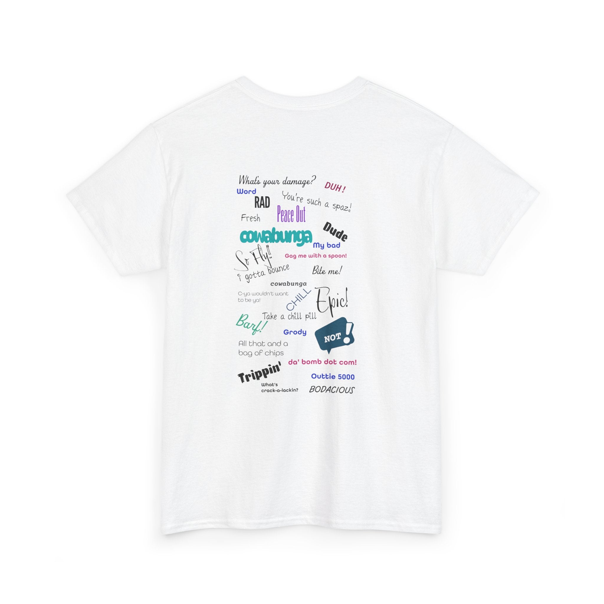 Gen X Unisex Heavy Cotton Tee - Nostalgic Graphic T-Shirt, Perfect for Casual Wear, Gifts, Birthdays, and Retro Celebrations