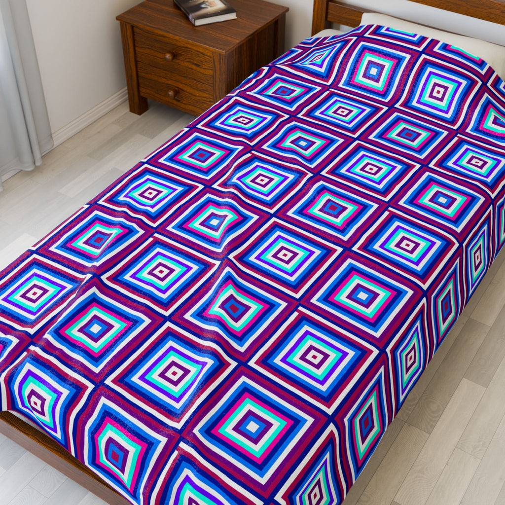 Cozy Velveteen Plush Blanket for Home Comfort, Perfect Gift for All Occasions, Decorative Throw, Couch Snuggle Blanket, Warm Plush Gift