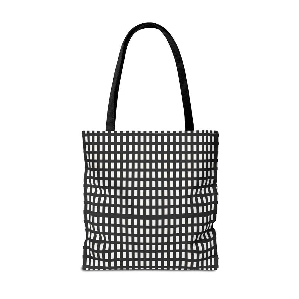 Stylish Geometric Tote Bag, Modern Shopper, Beach Bag, Gift for Her, Eco-Friendly Grocery Bag, Art Print Handbag