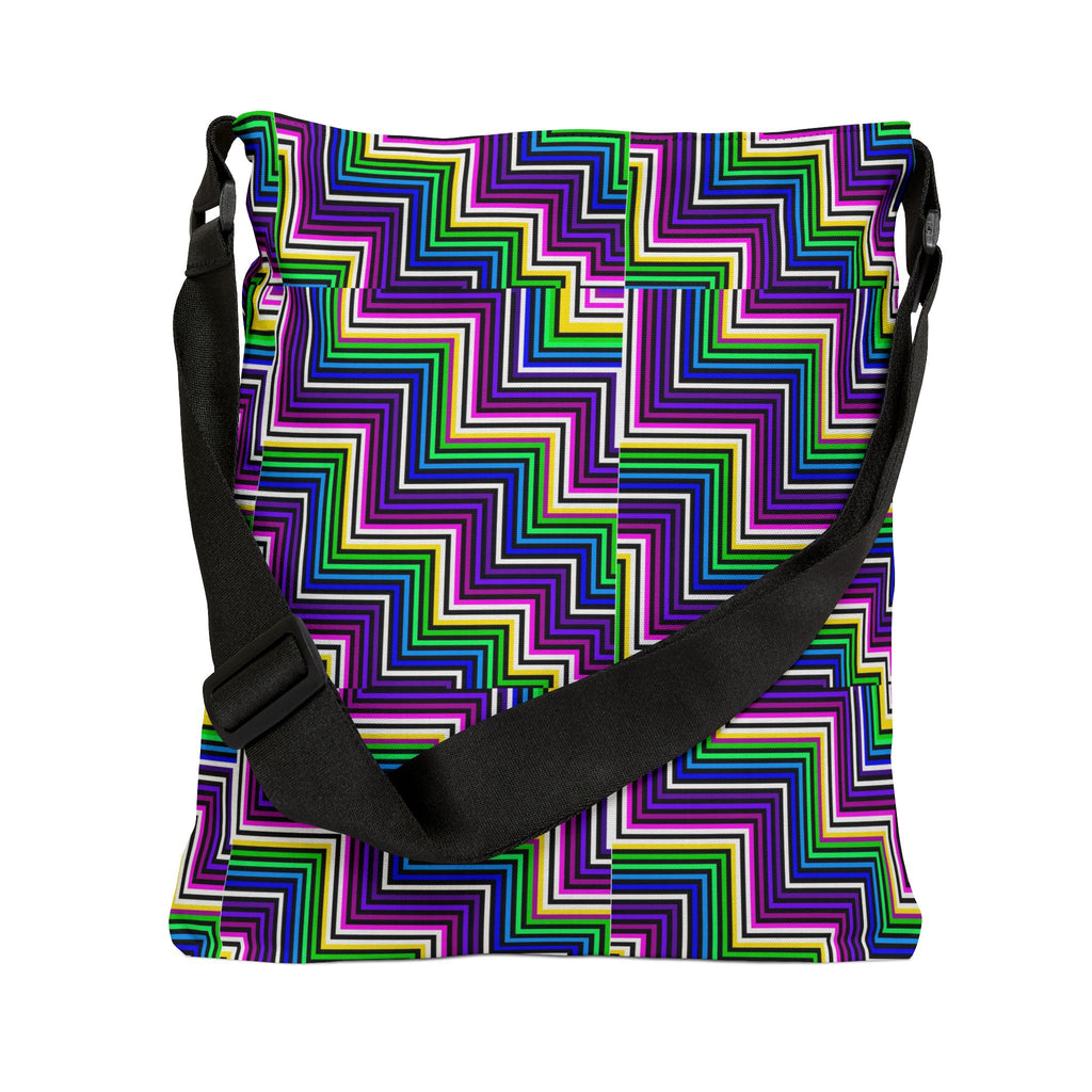 Bold Geometric Tote Bag, Stylish Shopper, Eco-Friendly Carryall, Gift for Her, Travel Accessory, Work or School Bag