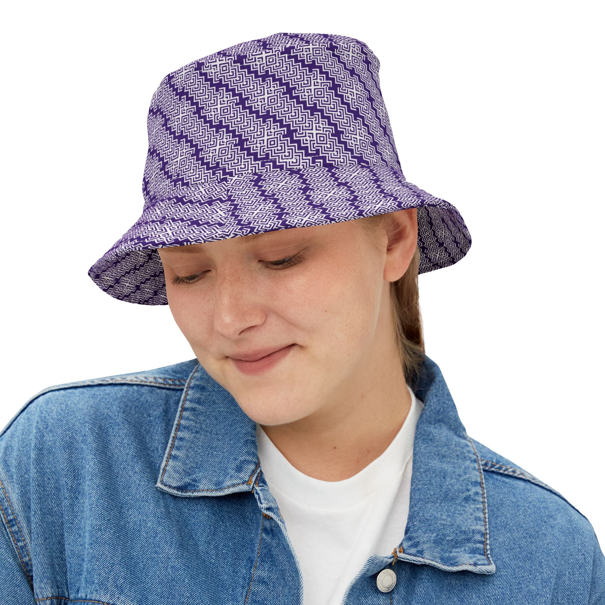 Stylish AOP Bucket Hat - Trendy Sun Hat, Summer Accessory, Outdoor Fashion, Festival Wear, Unique Gift Idea