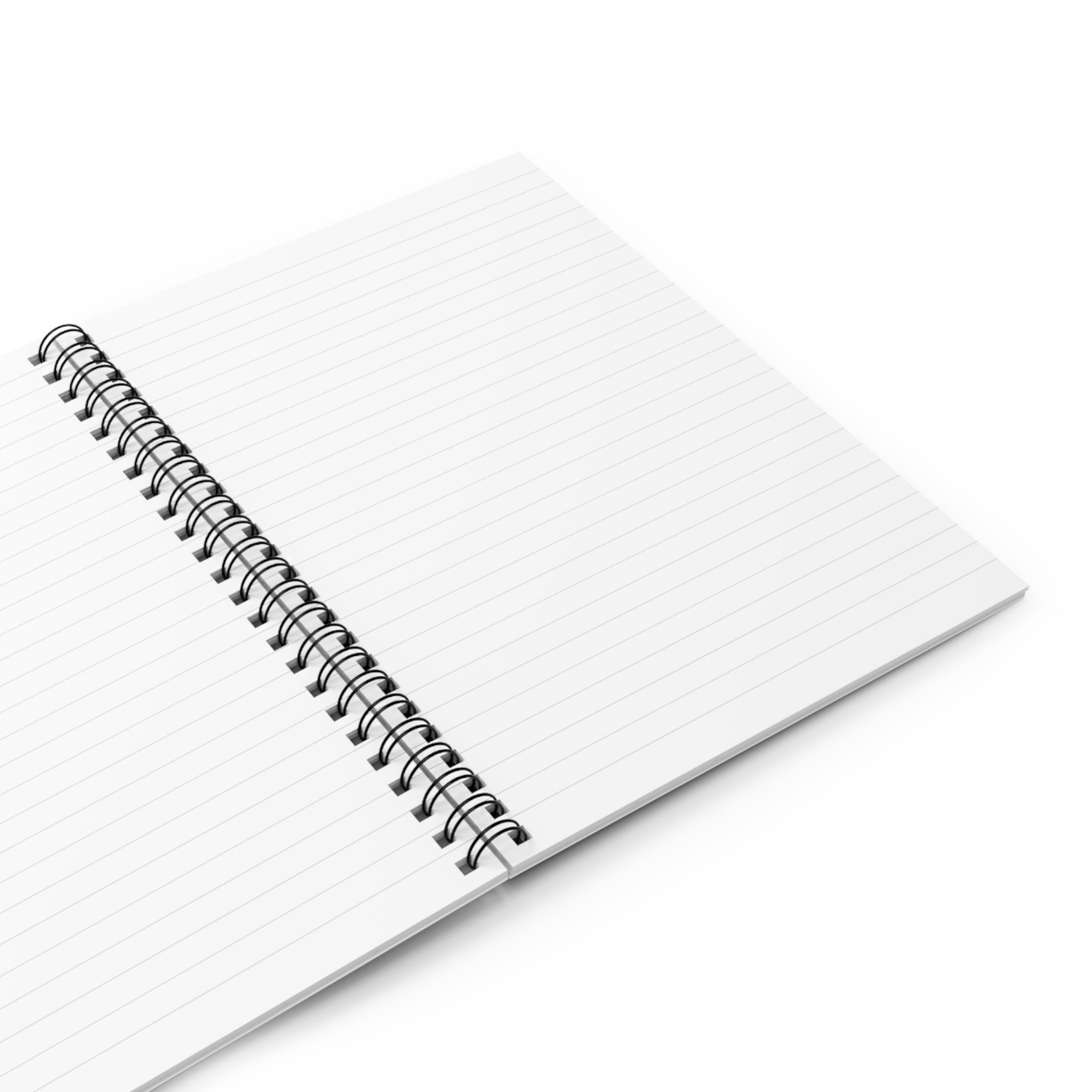 Chic Black & White Spiral Notebook - Stylish Journal for Note-Taking, Gift for Students, Minimalist Office Supplies, Modern Decor, Planner