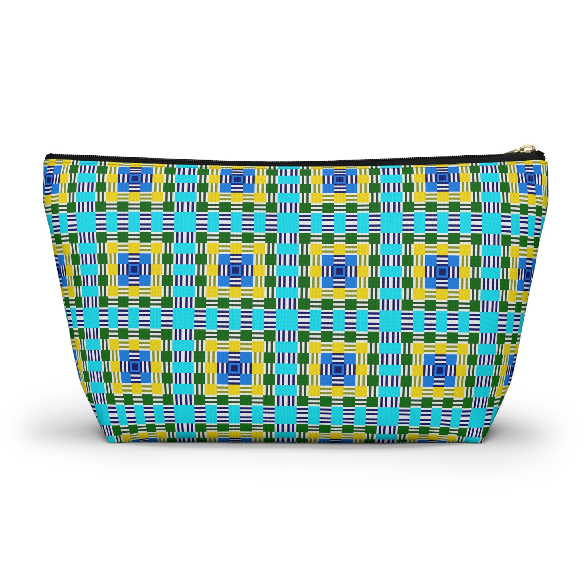 Colorful Geometric Accessory Pouch | Cute Organizing Travel Bag, Make-up Case, Pencil Holder, Gift Idea for Friends