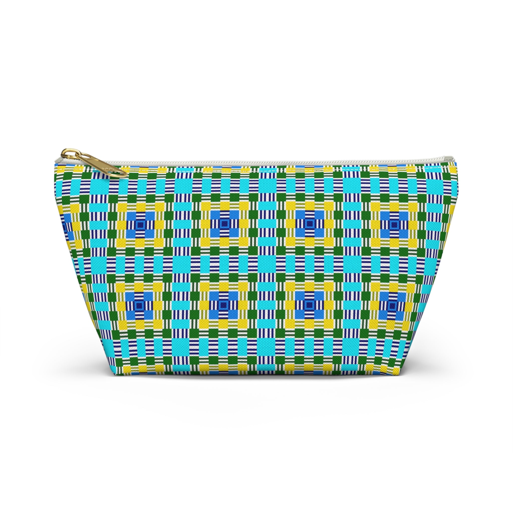 Colorful Geometric Accessory Pouch | Cute Organizing Travel Bag, Make-up Case, Pencil Holder, Gift Idea for Friends