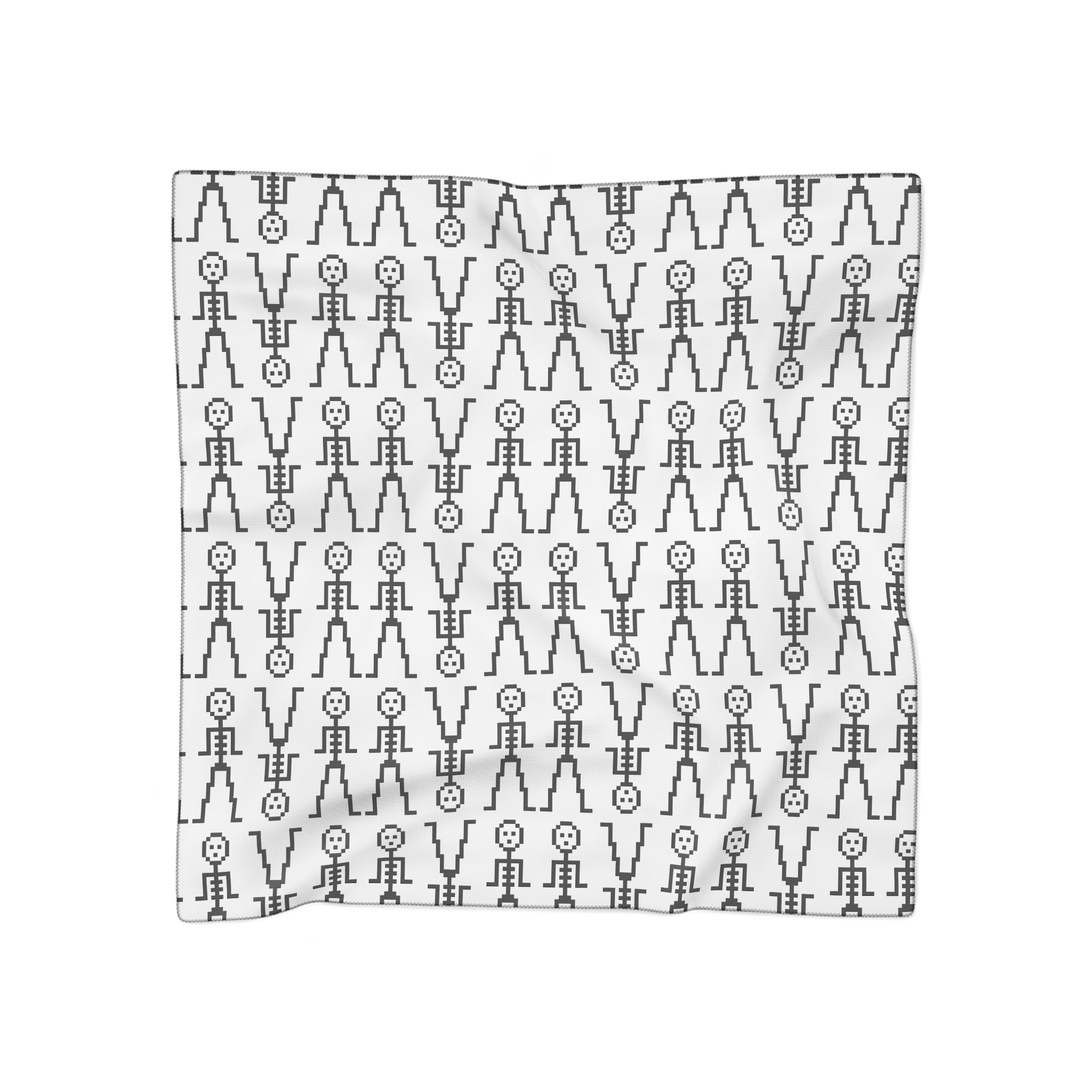 Scarf - Skeleton Design Scarf
