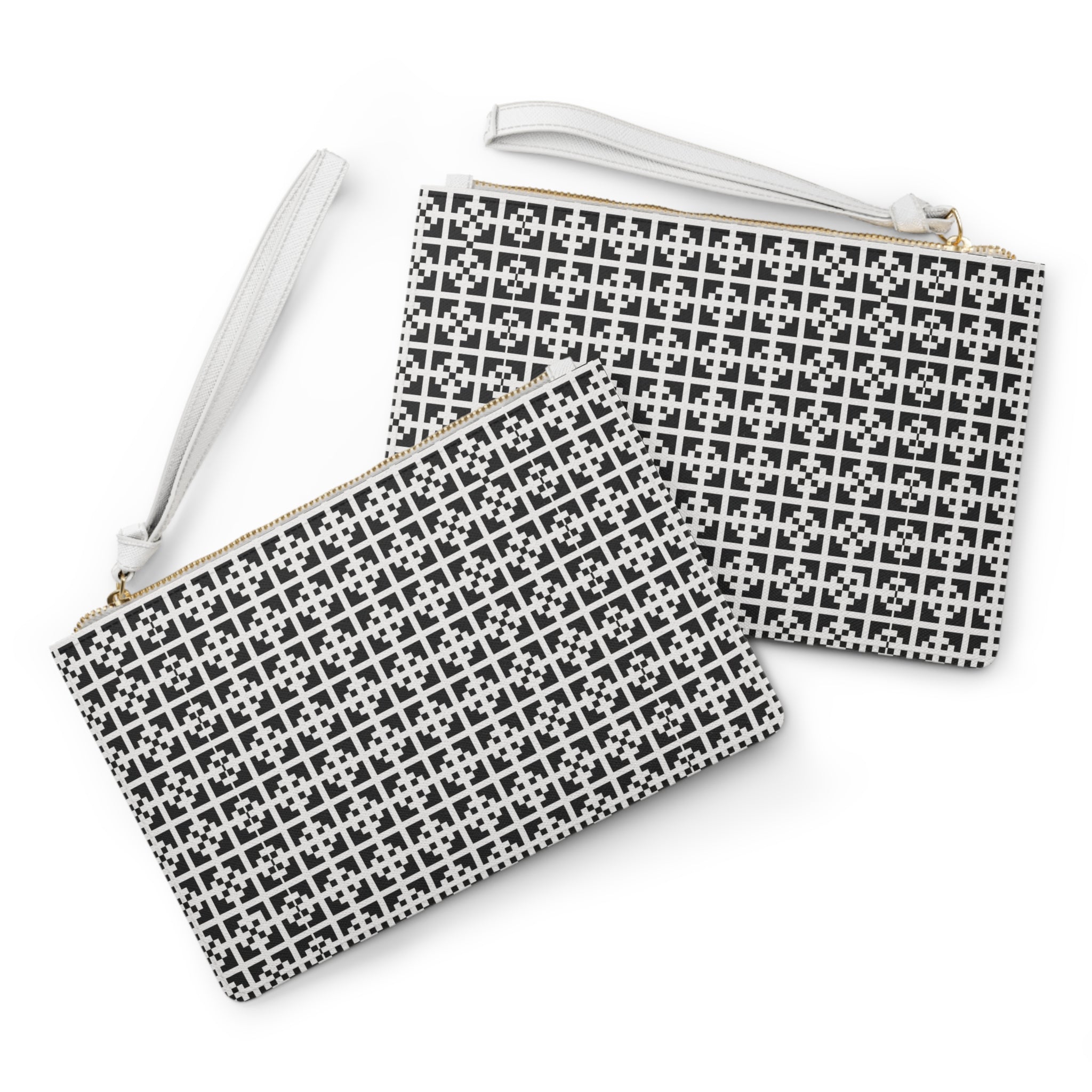 Chic Patterned Clutch Bag, Elegant Pouch for Parties, Gift for Her, Evening Bag, Travel Clutch, Stylish Accessory
