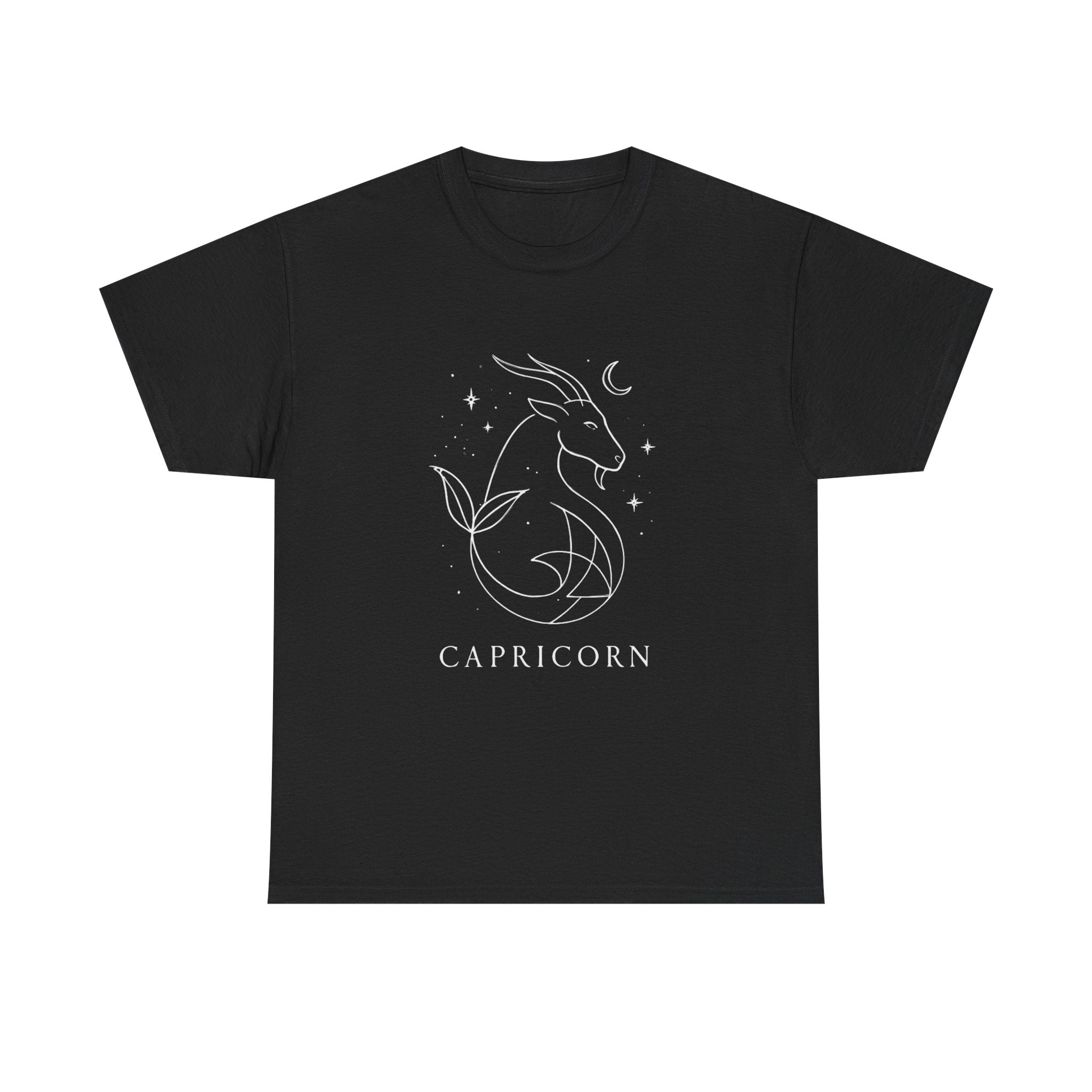 Capricorn Zodiac Tee | Astrology Gift, Horoscope Shirt, Unisex Cotton T-Shirt, Celestial Design, Birthday Present