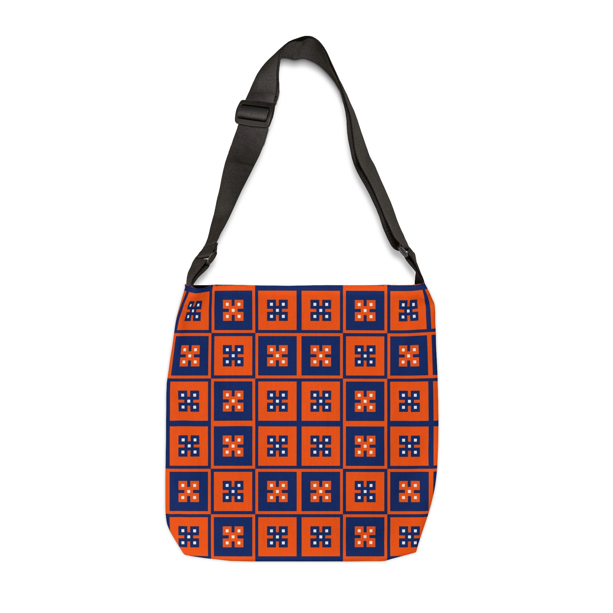 Vibrant Adjustable Tote Bag with Geometric Pattern, Stylish Esprit Bag, All-Purpose Tote for Everyday Use, Festival Ready, Gift for Her