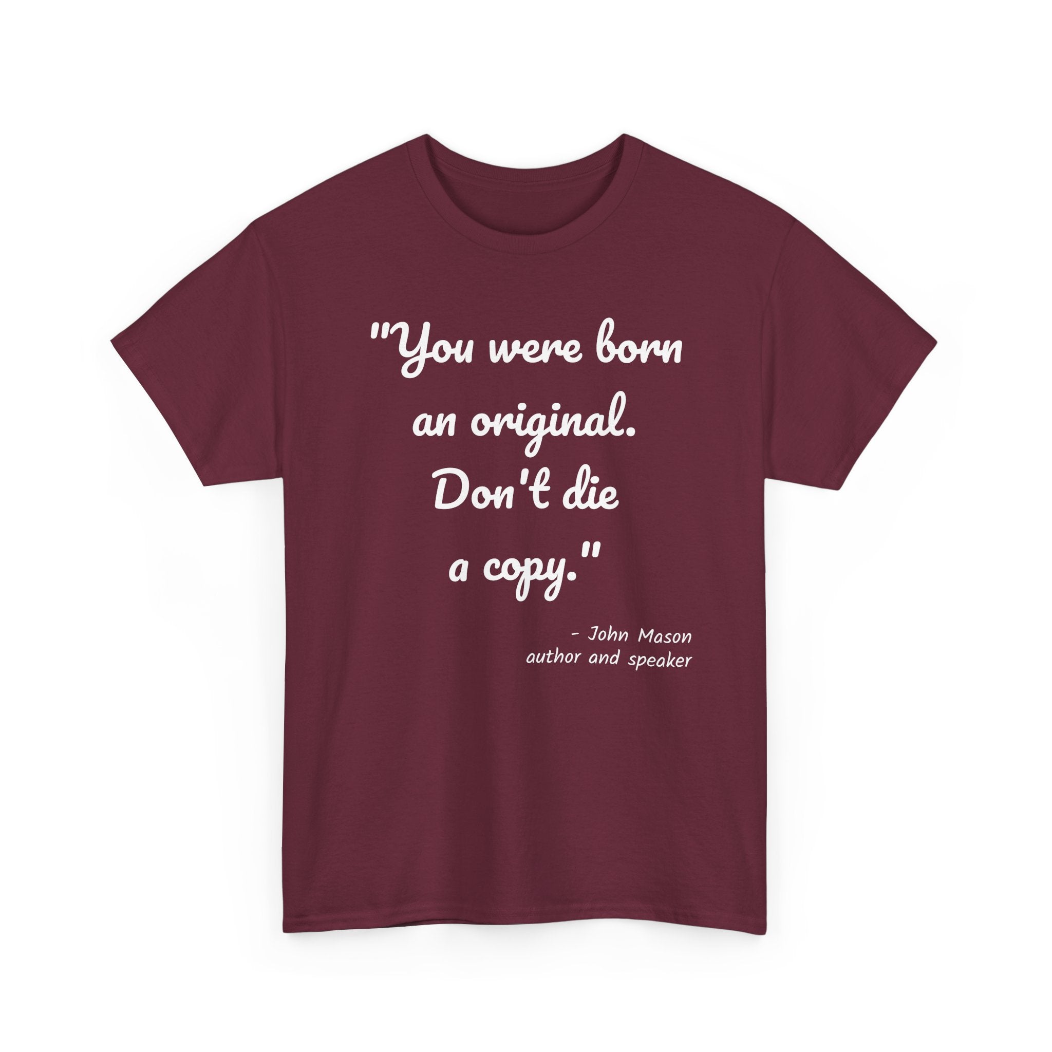 Inspirational Quote Unisex Tee, Motivational Cotton Shirt, Gift for Creatives, Original Design Tee, Everyday Wear
