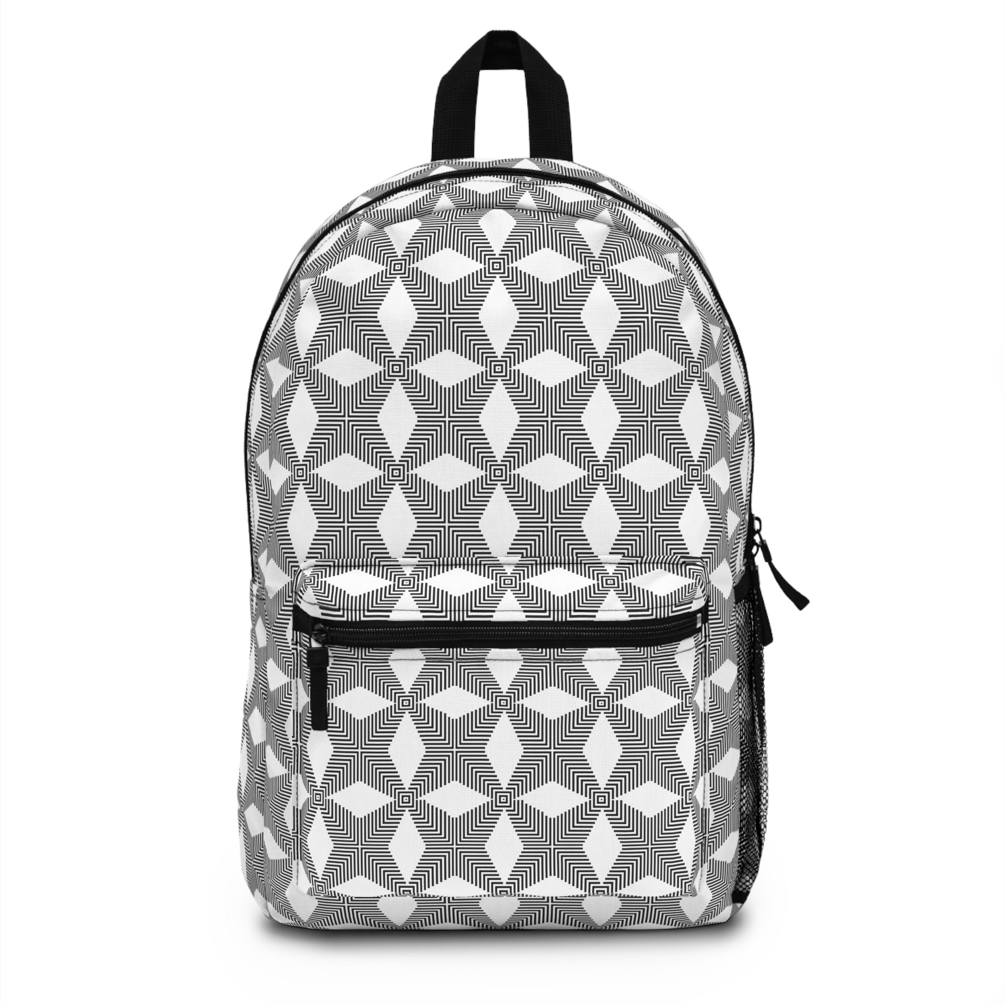 Stylish Geometric Backpack for School, Travel, Gym, Gift, Everyday Use